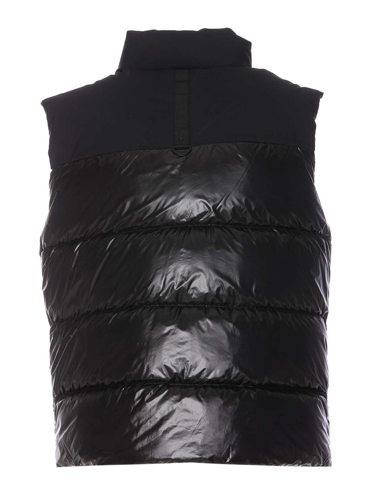 Moose Knuckles Black Victory Peak Vest In Black
