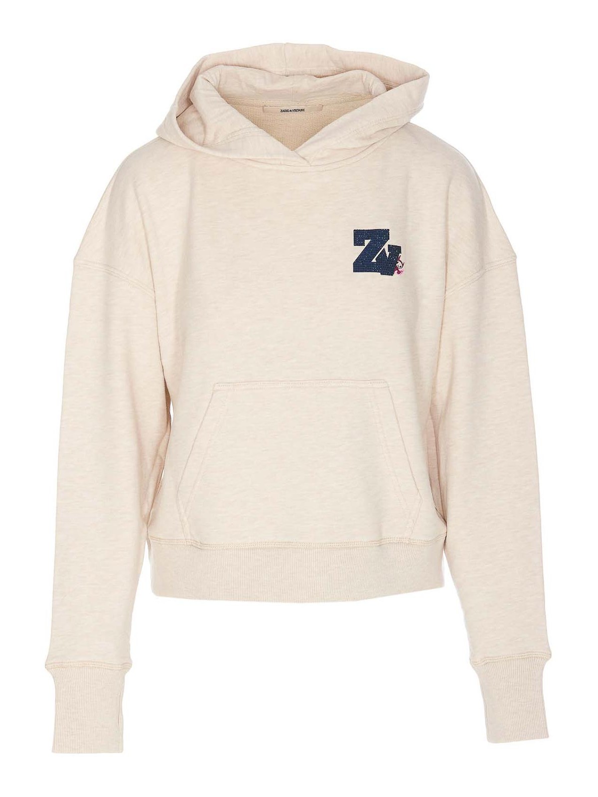 Zadig & Voltaire Gar Mia Hoodie In Beige