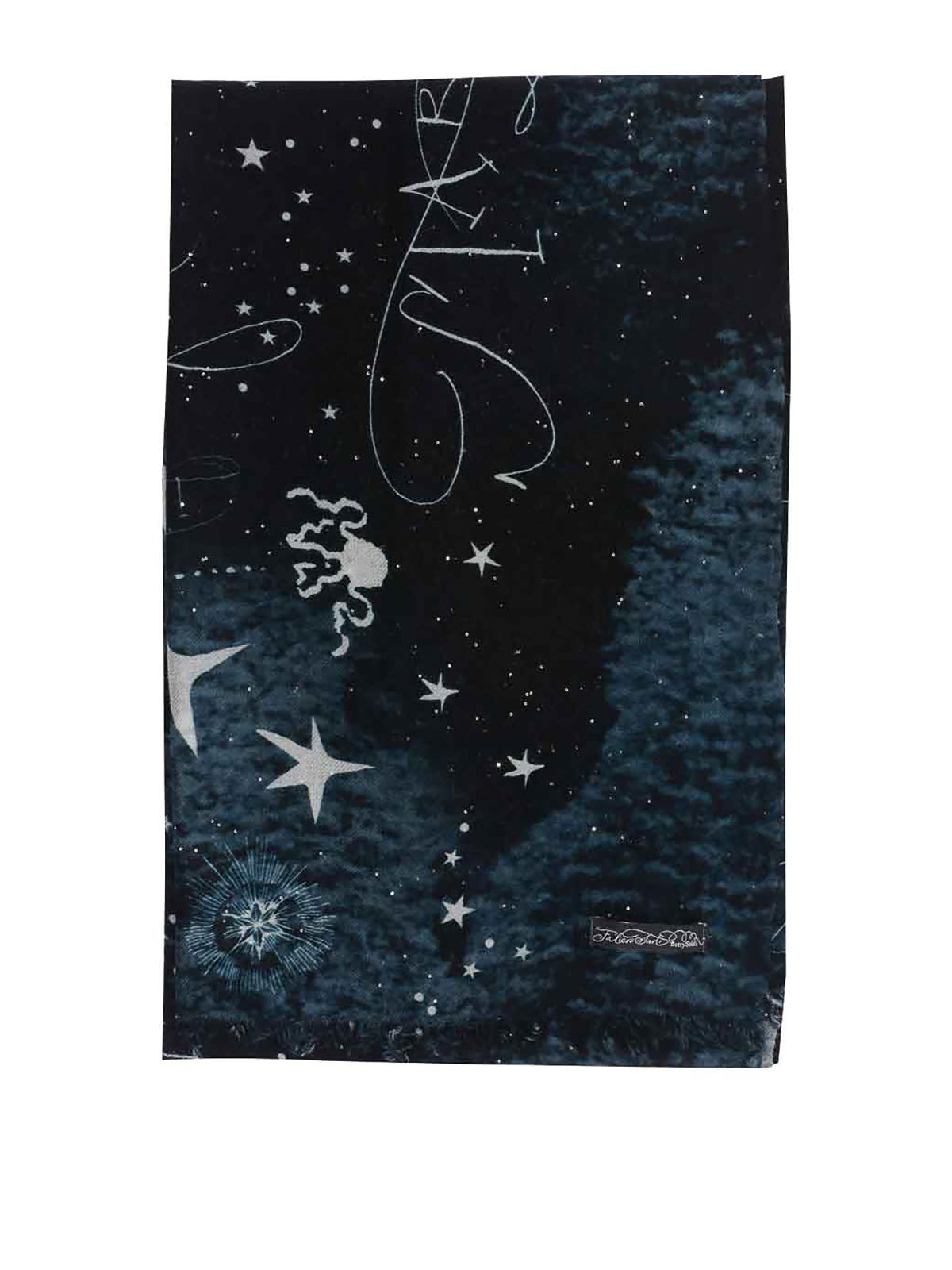 Shop Faliero Sarti Starsky Scarf In Black