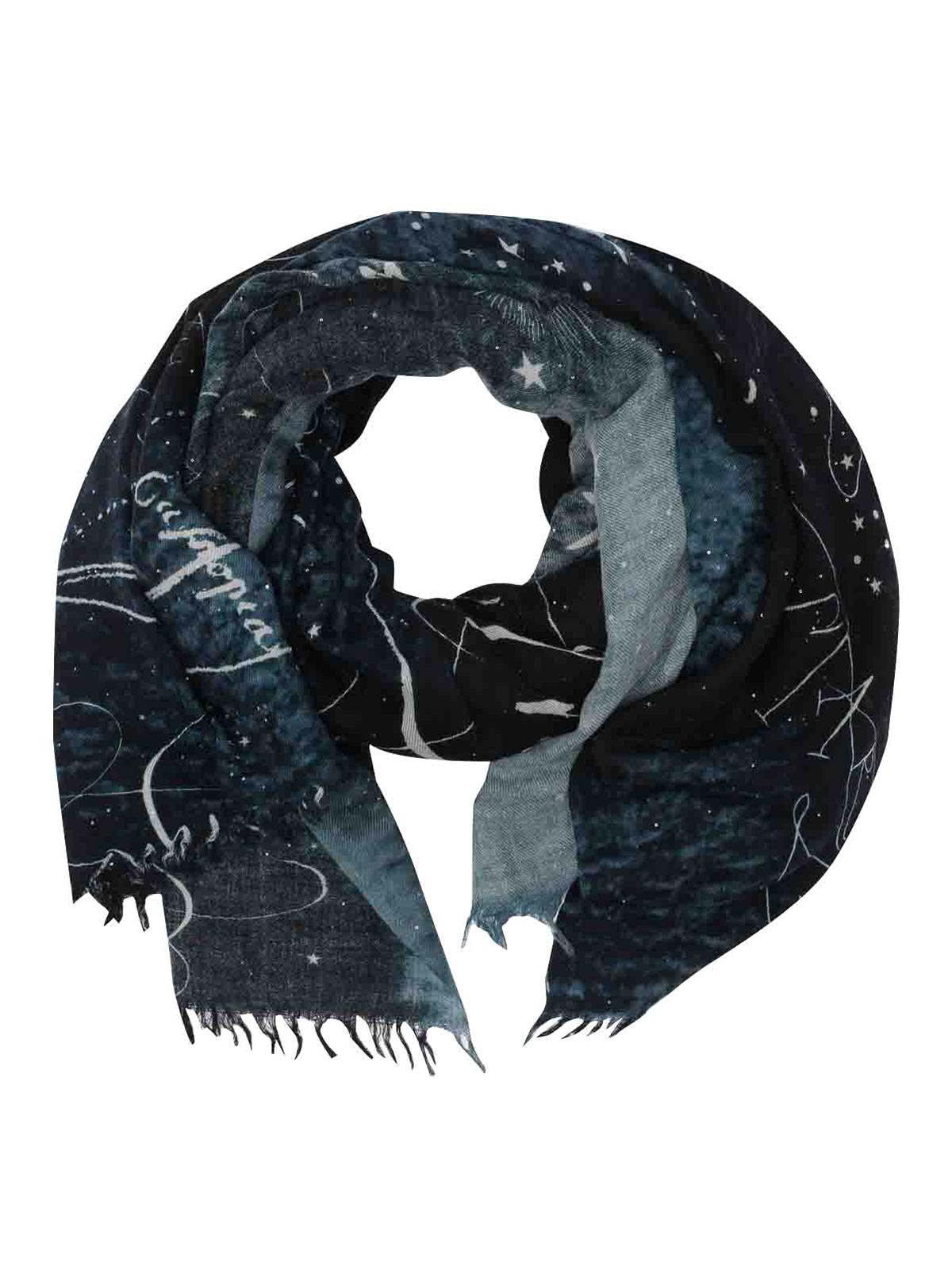 Shop Faliero Sarti Starsky Scarf In Black