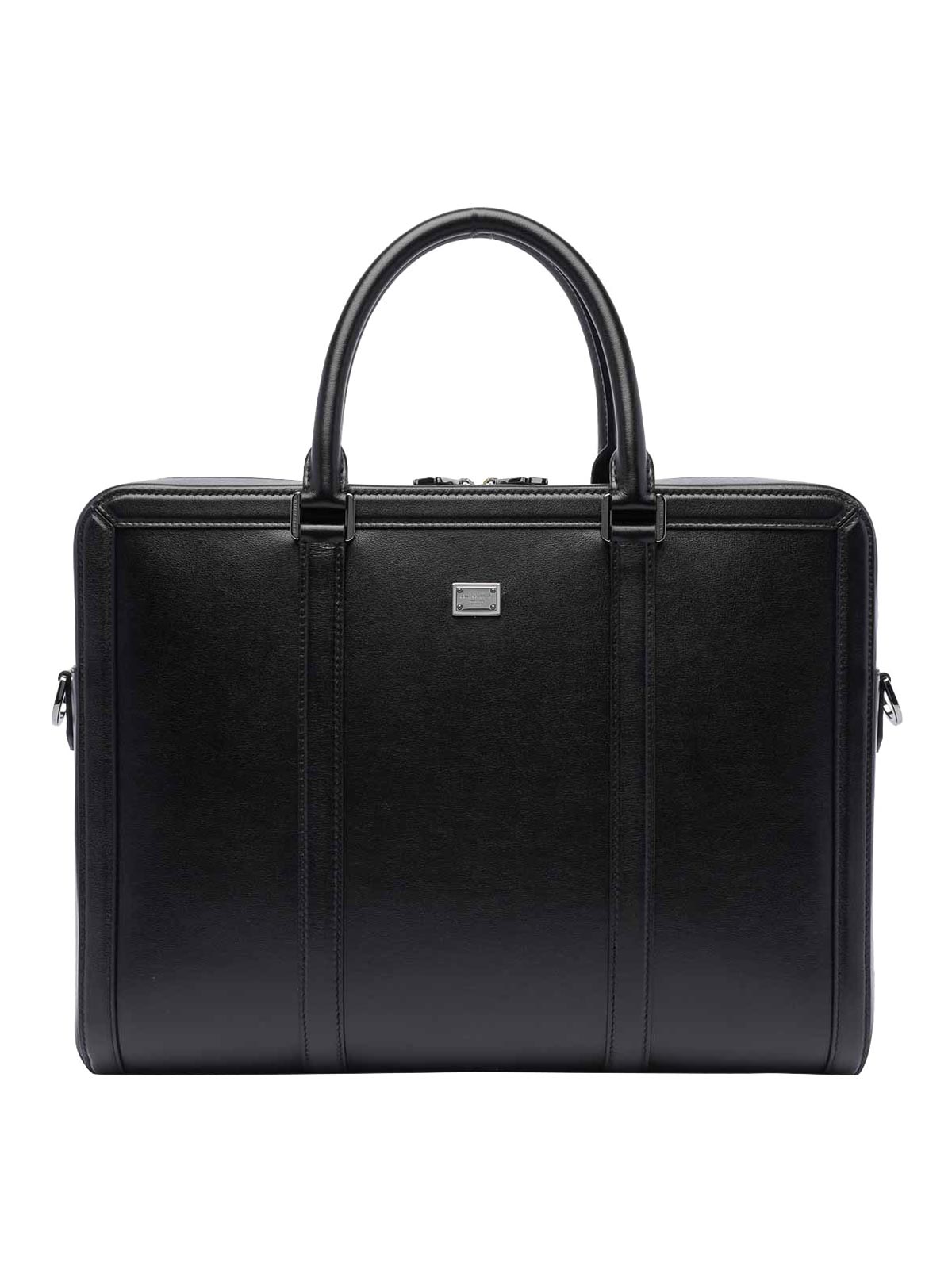 Shop Dolce & Gabbana Briefcase In Black