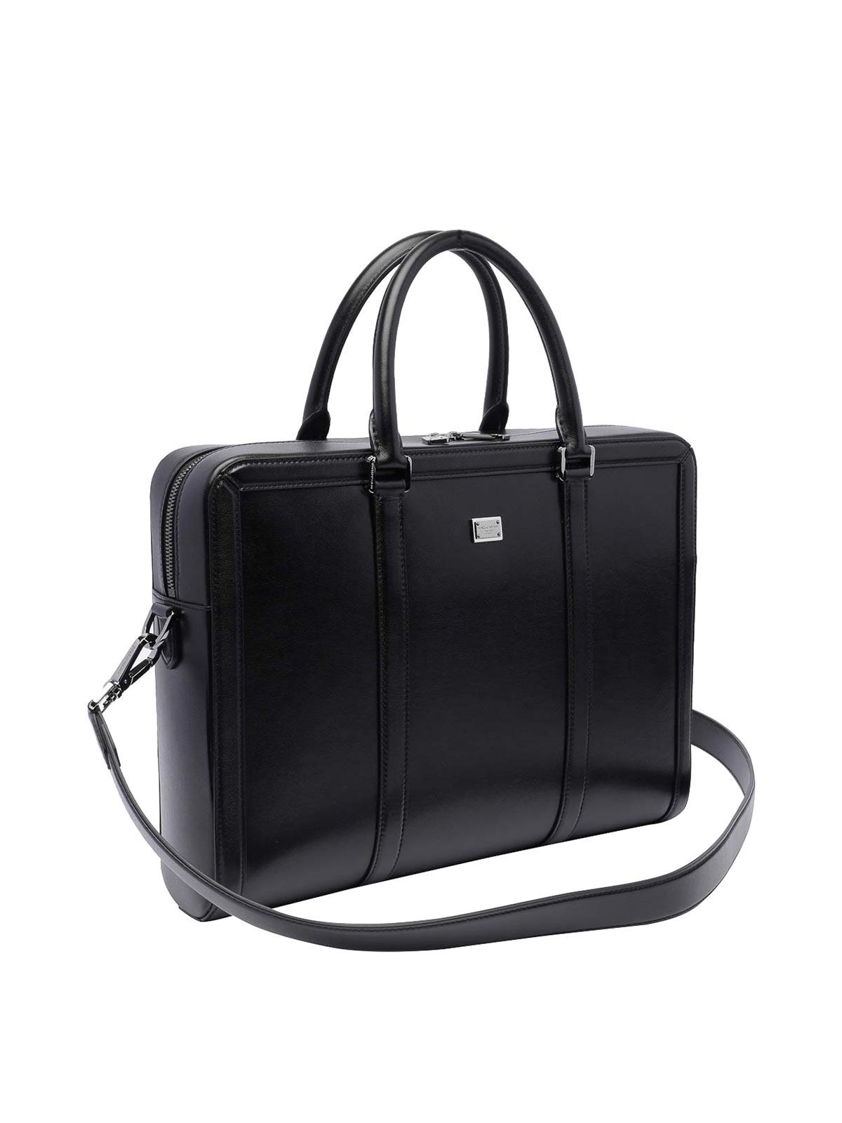 Shop Dolce & Gabbana Briefcase In Black