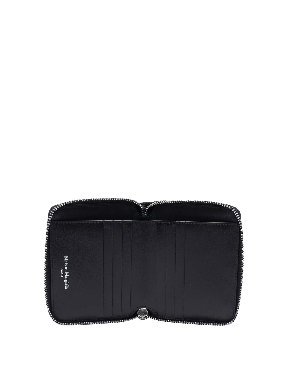 Shop Maison Margiela Glam Slam Wallet In Black