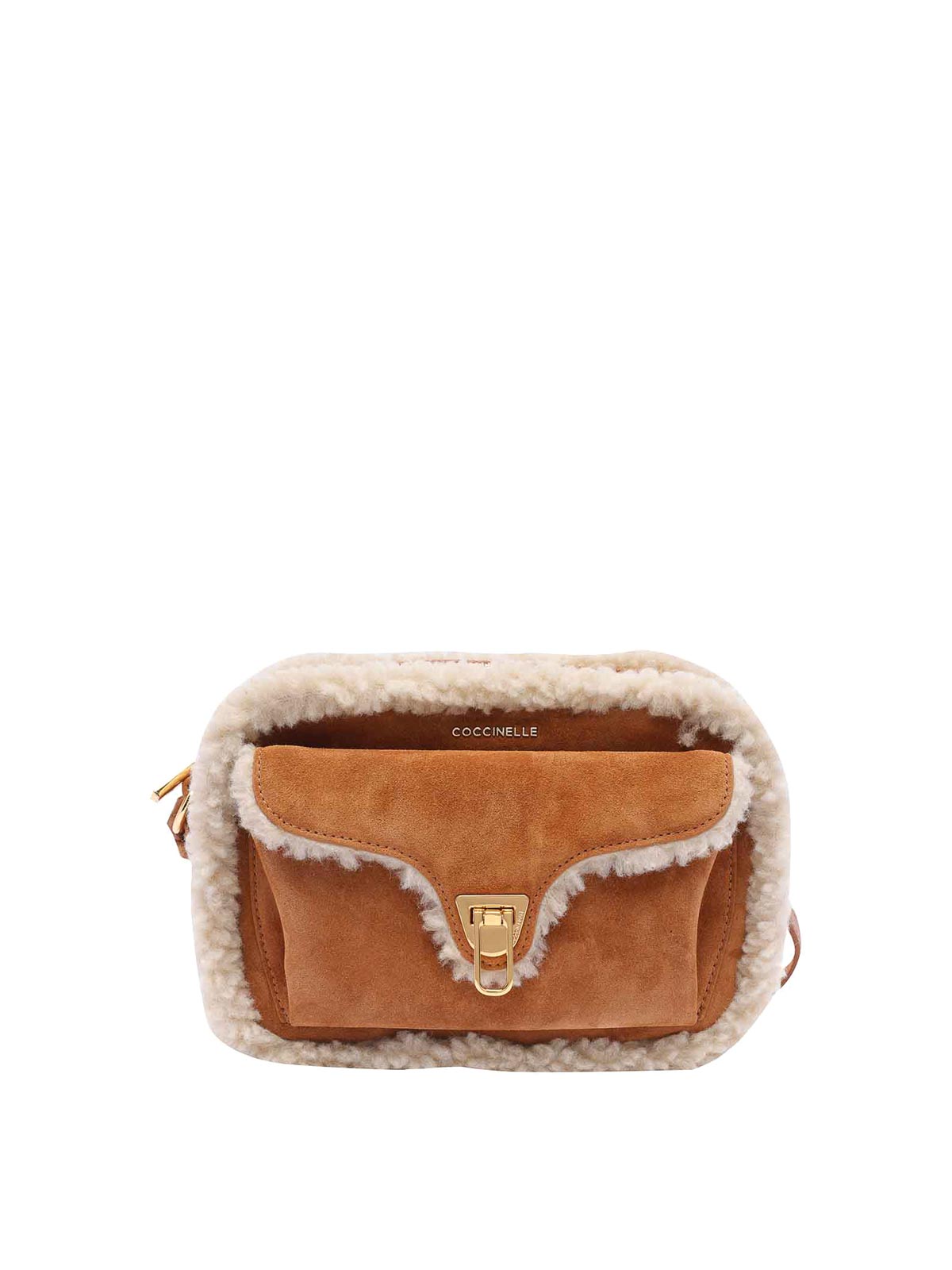 Coccinelle Crossbody Bag In Brown