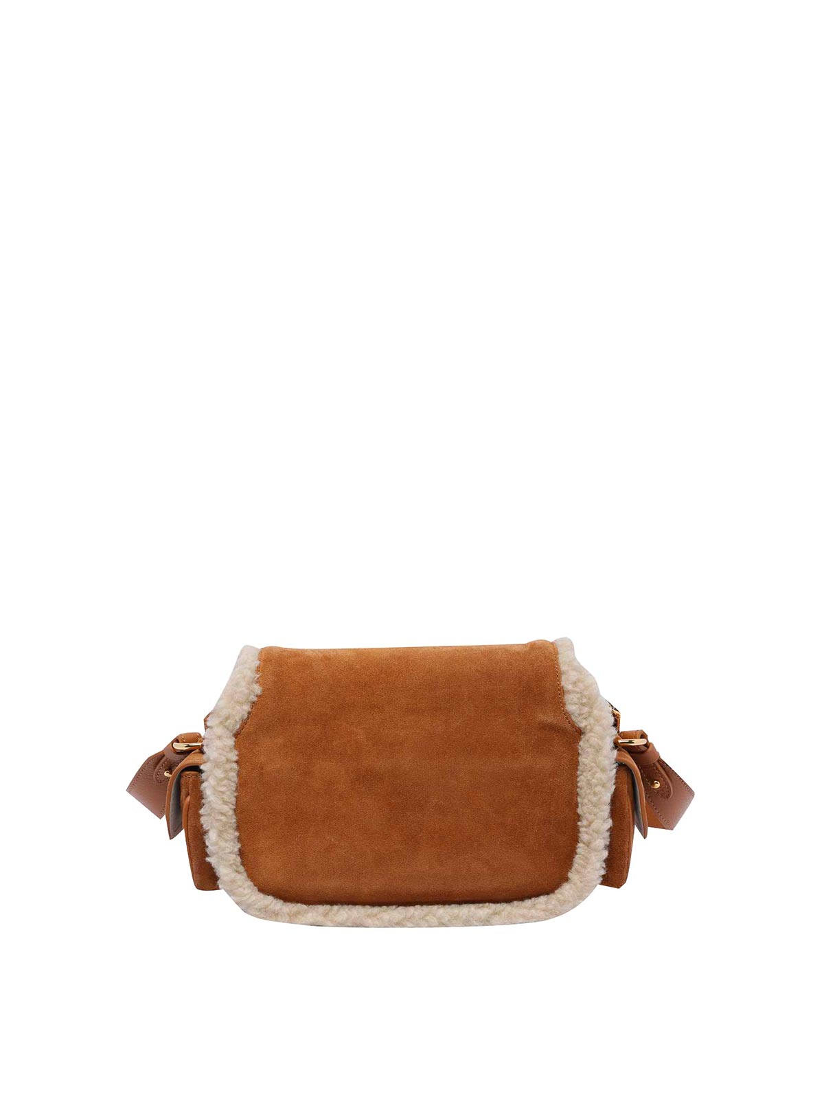 Shop Coccinelle Brown Campus Crossbody Bag