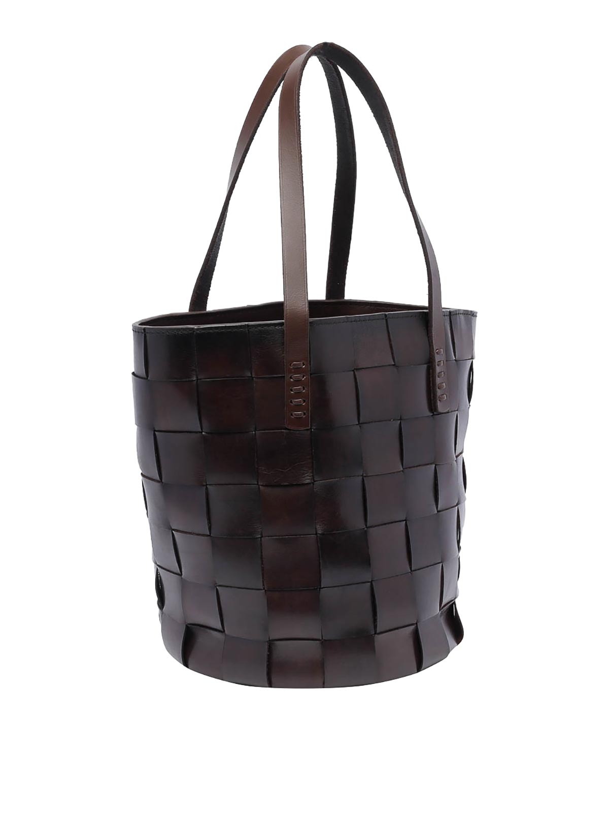 Shop Dragon Diffusion Dark Brown Japan Bucket Bag