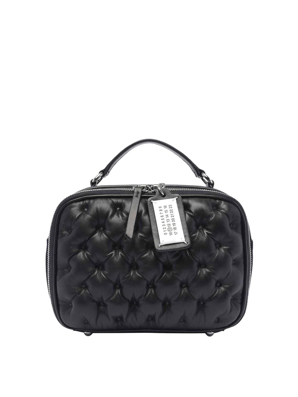 Shop Maison Margiela Medium Glam Slam Crossbody Bag In Black