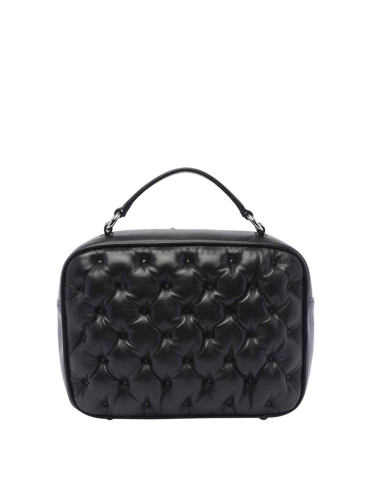 Shop Maison Margiela Medium Glam Slam Crossbody Bag In Black