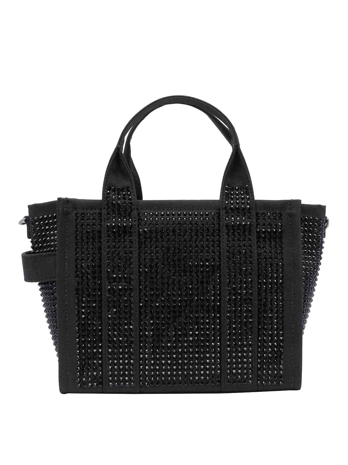 Shop Marc Jacobs The Small Tote Bag In Black