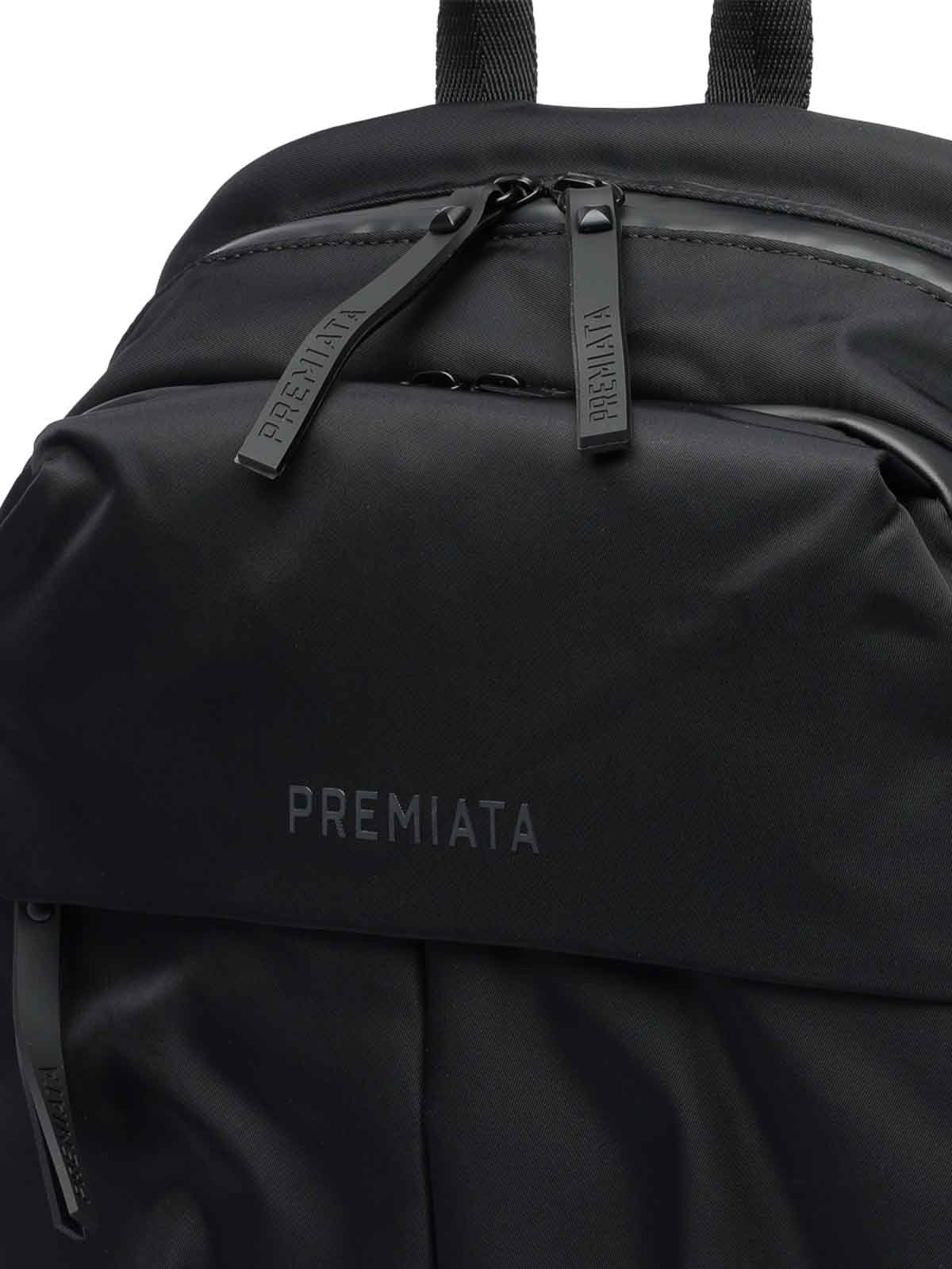 Premiata Backpacks With Adaptable Straps And Pockets In Black