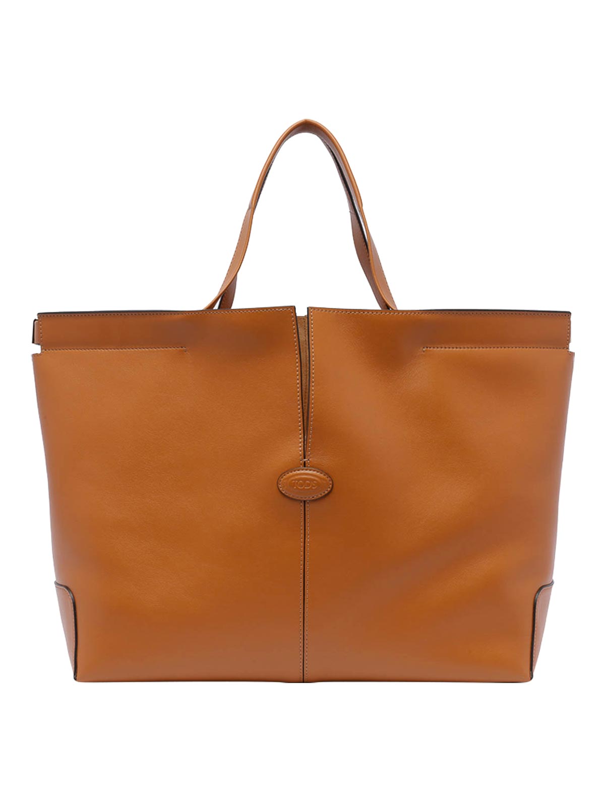 Tod's Brown Di Bag Folio Shopping Bag