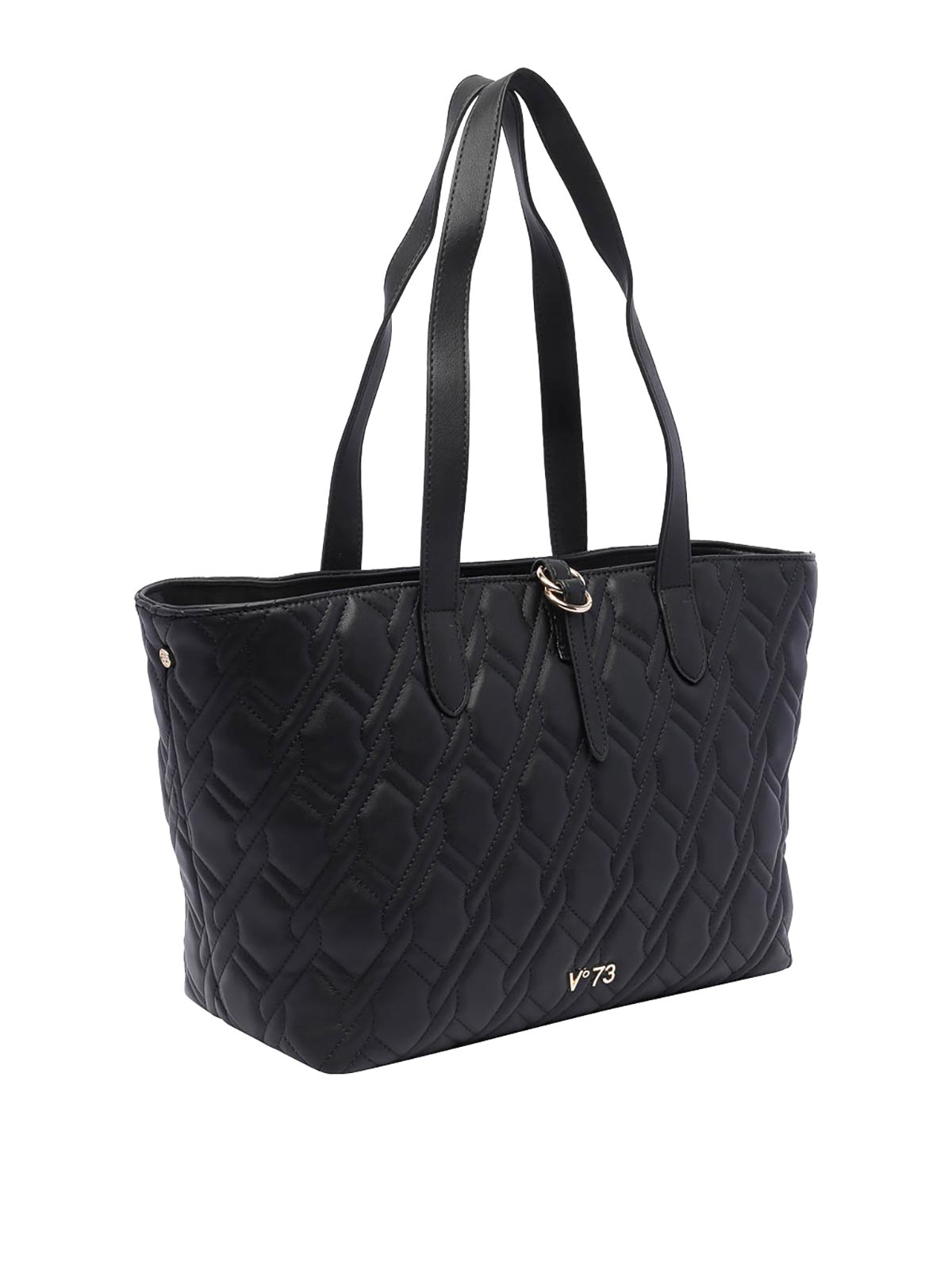 Shop V73 Margaret Shoulder Bag In Black