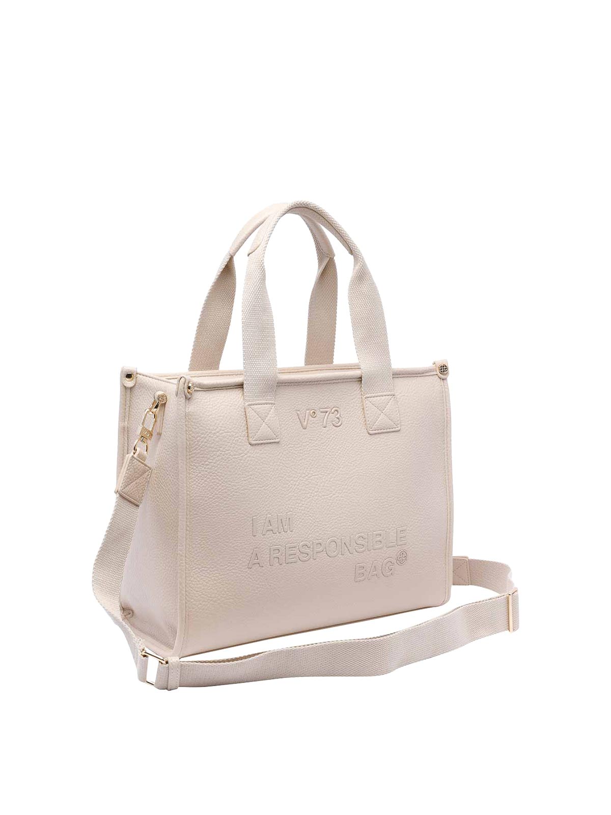 Shop V73 Responsibility Now Handbag In Nude & Neutrals