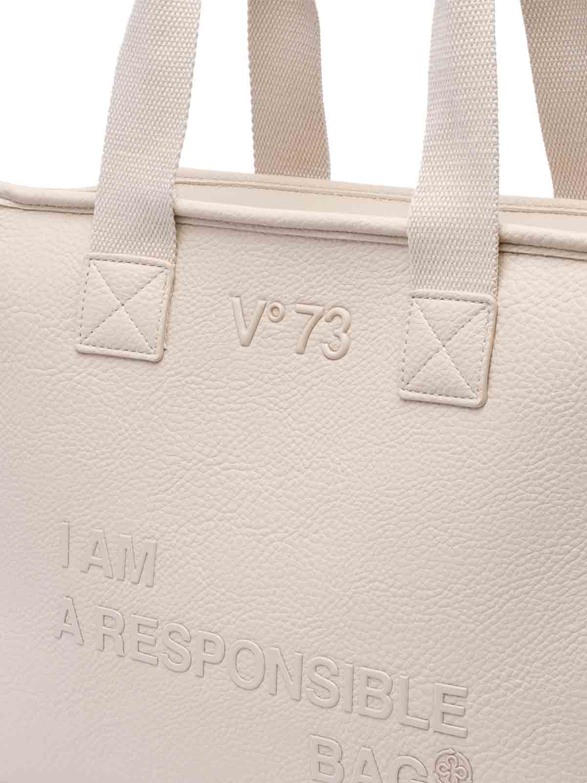 Shop V73 Responsibility Now Handbag In Nude & Neutrals