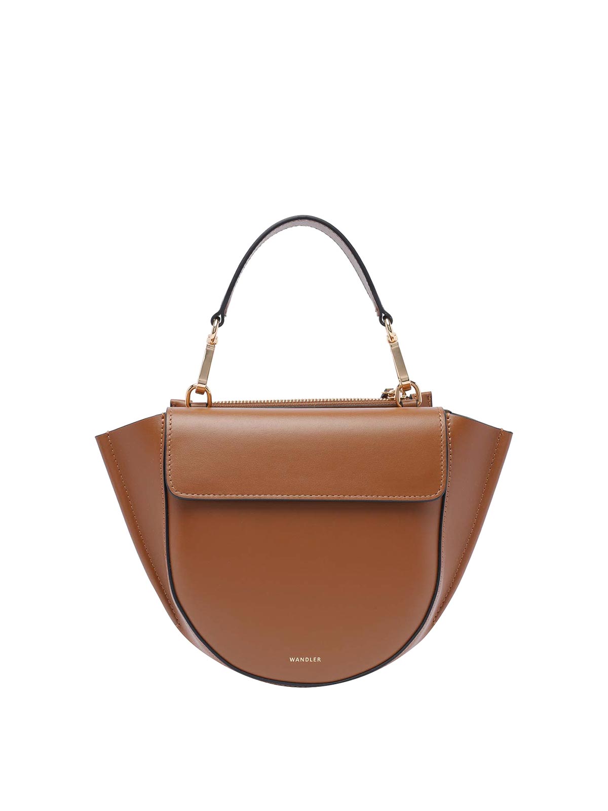 Shop Wandler Kenya Hortnesia Mini Hand Bag In Brown