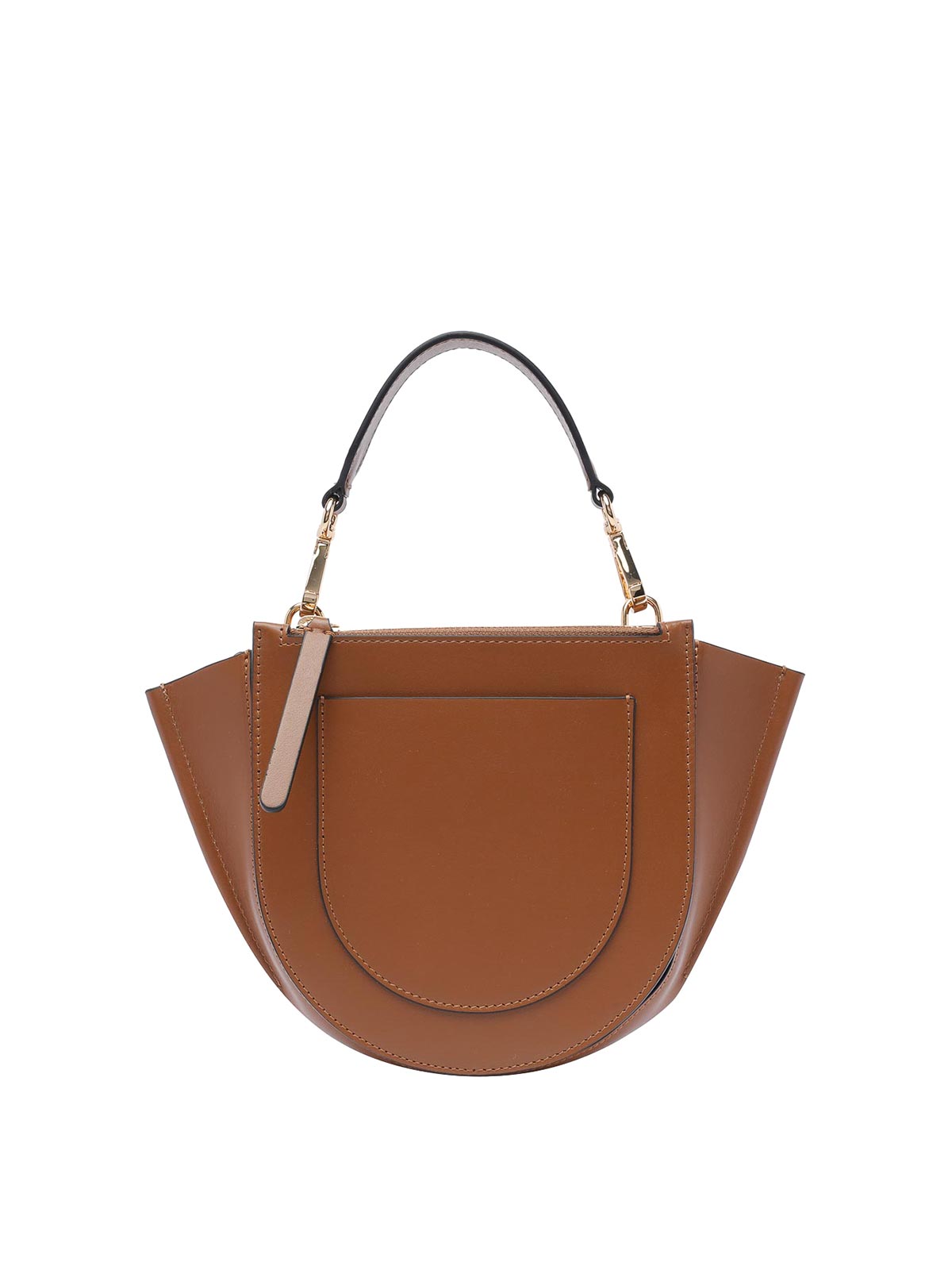 Shop Wandler Kenya Hortnesia Mini Hand Bag In Brown