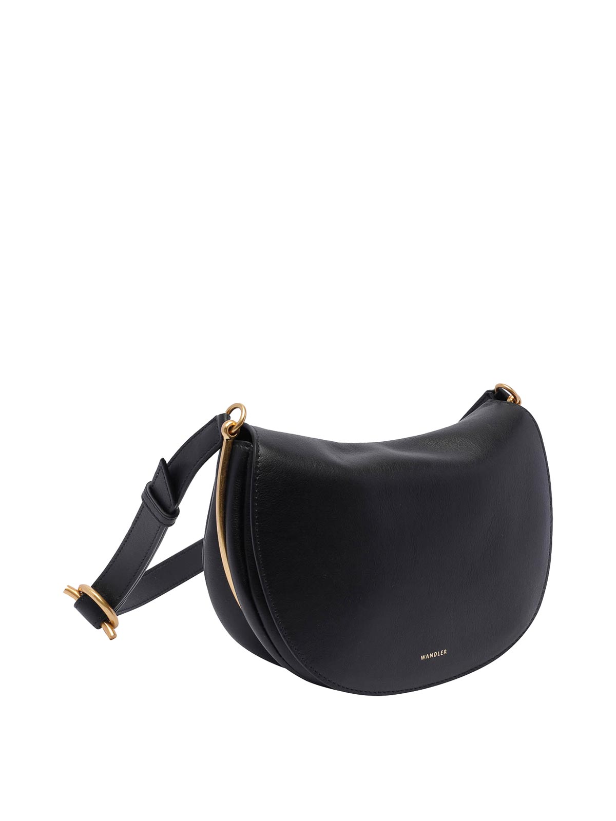 Shop Wandler Kate Crossbody Bag In Black