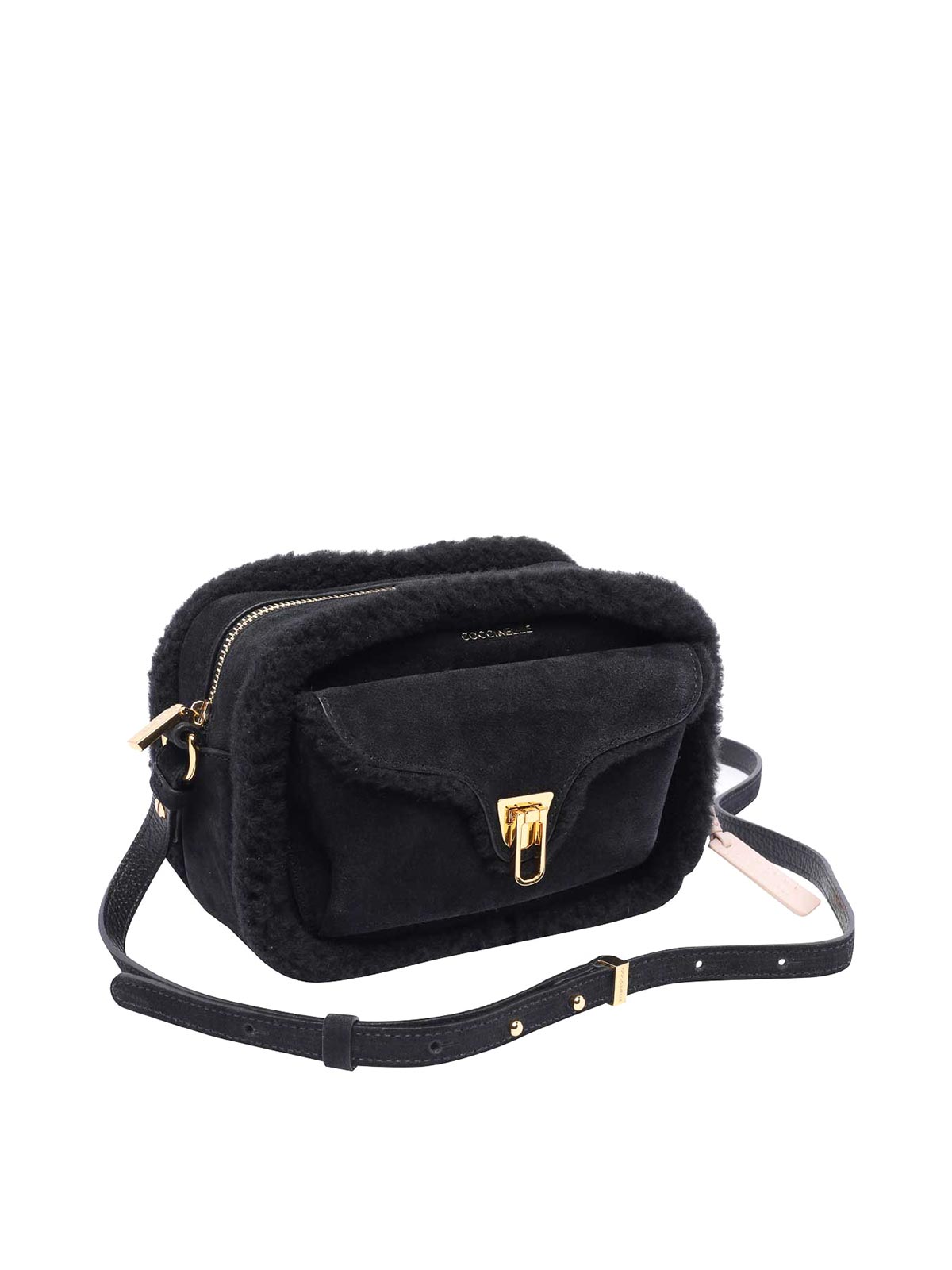 Shop Coccinelle Beat Crossbody Bag In Black