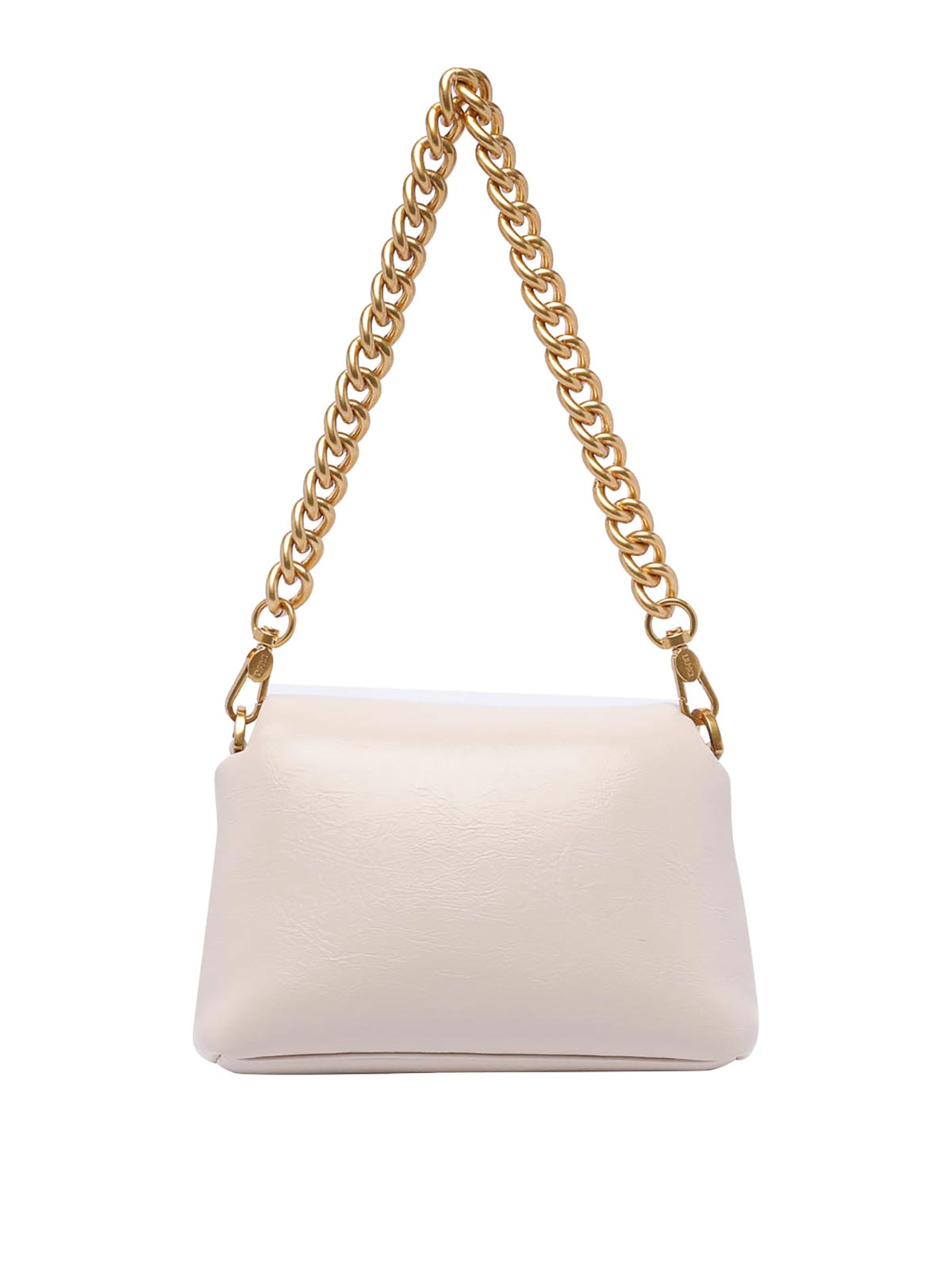 Shop Liu •jo Small Logo Crossbody Bag In White