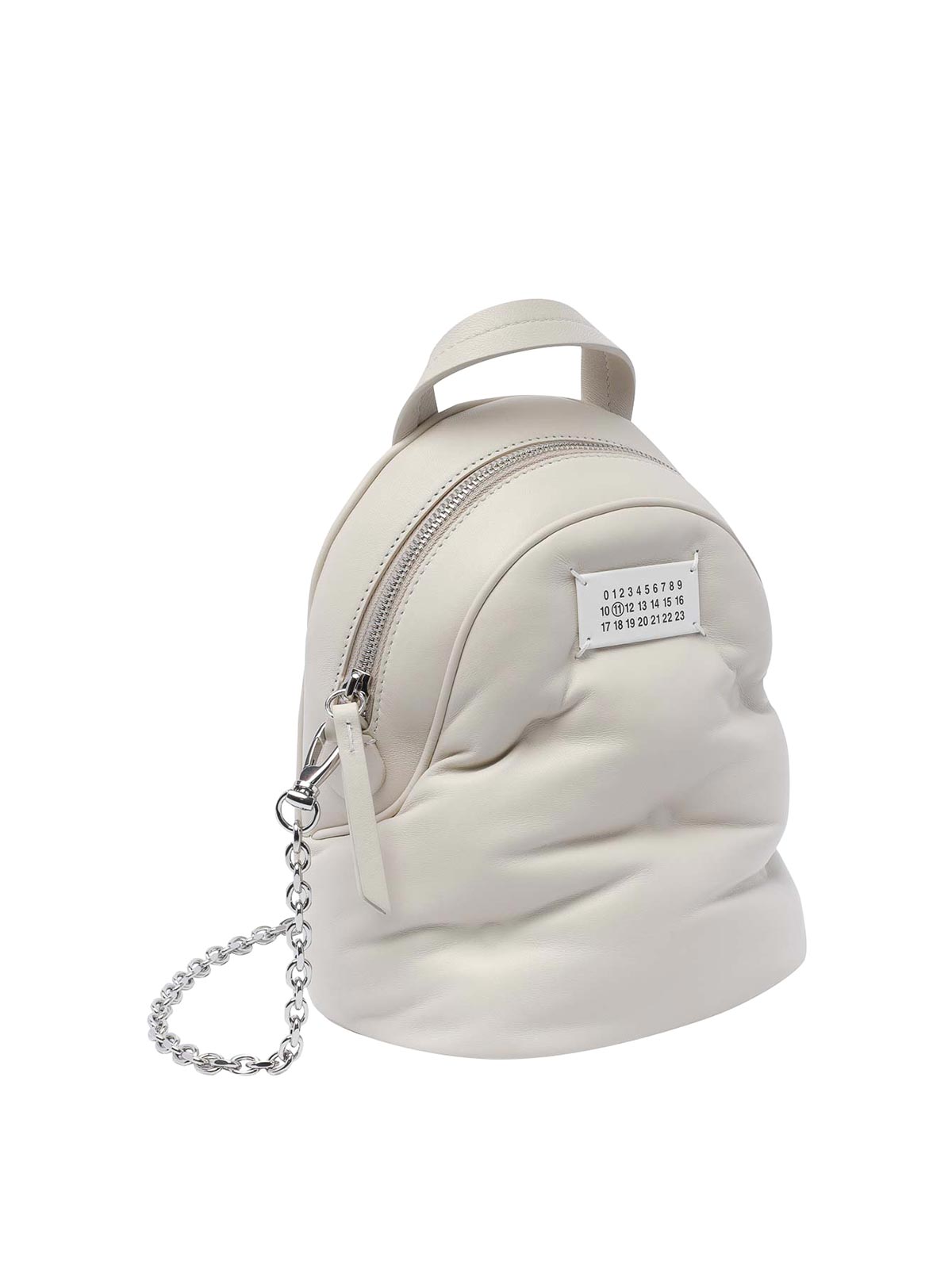 Shop Maison Margiela Glam Slam Backpack In White