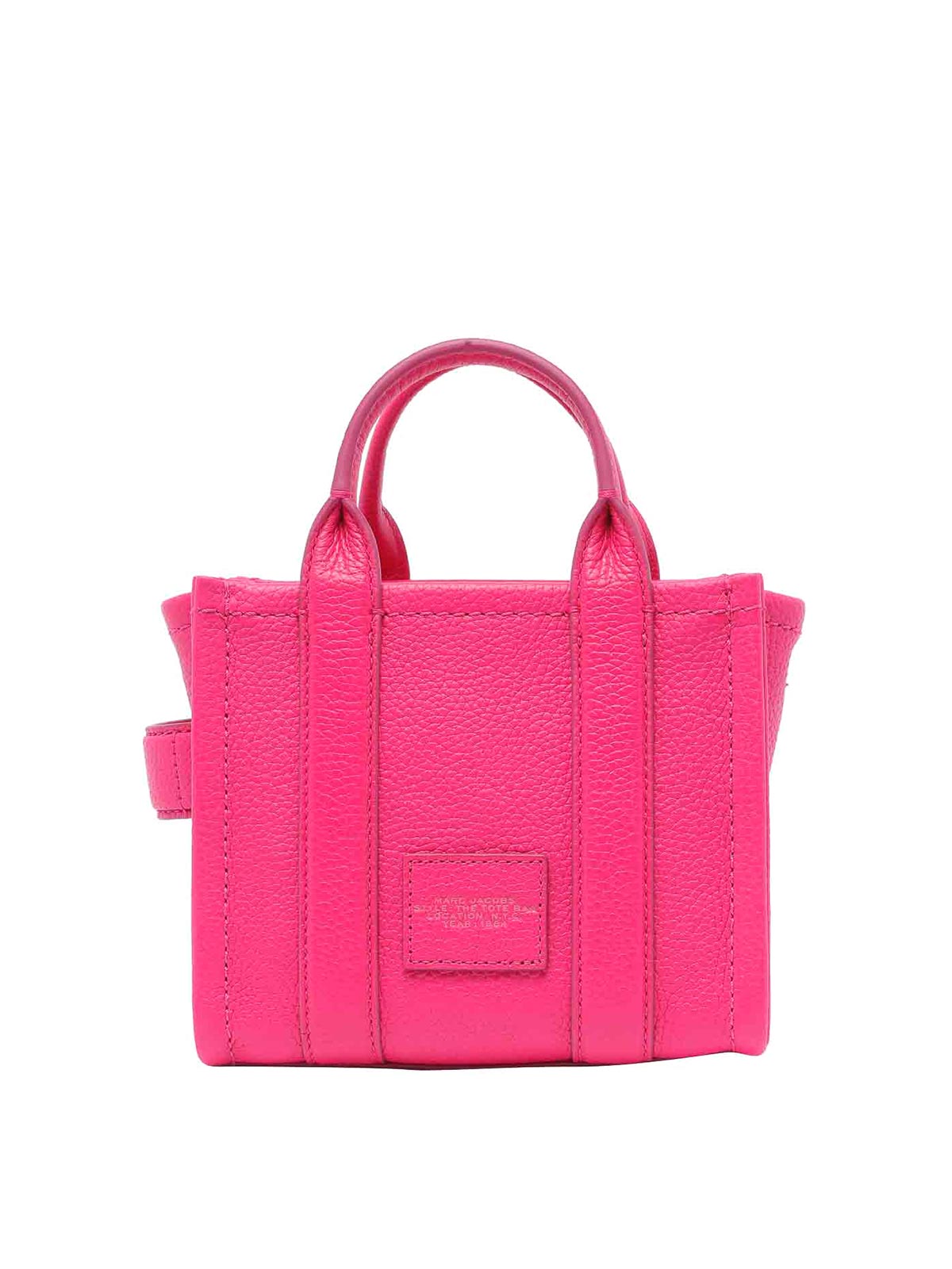 Shop Marc Jacobs The Mini Leather Tote Bag In Multicolour