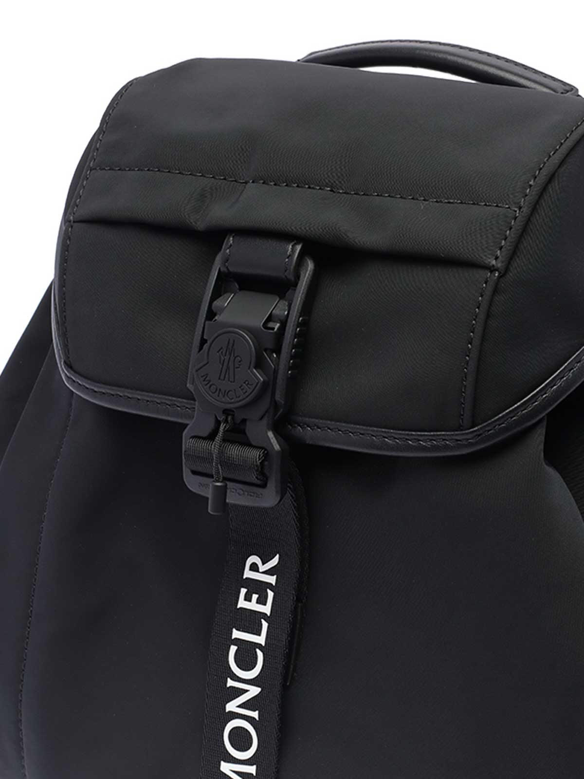 Shop Moncler Black Trick Backpack