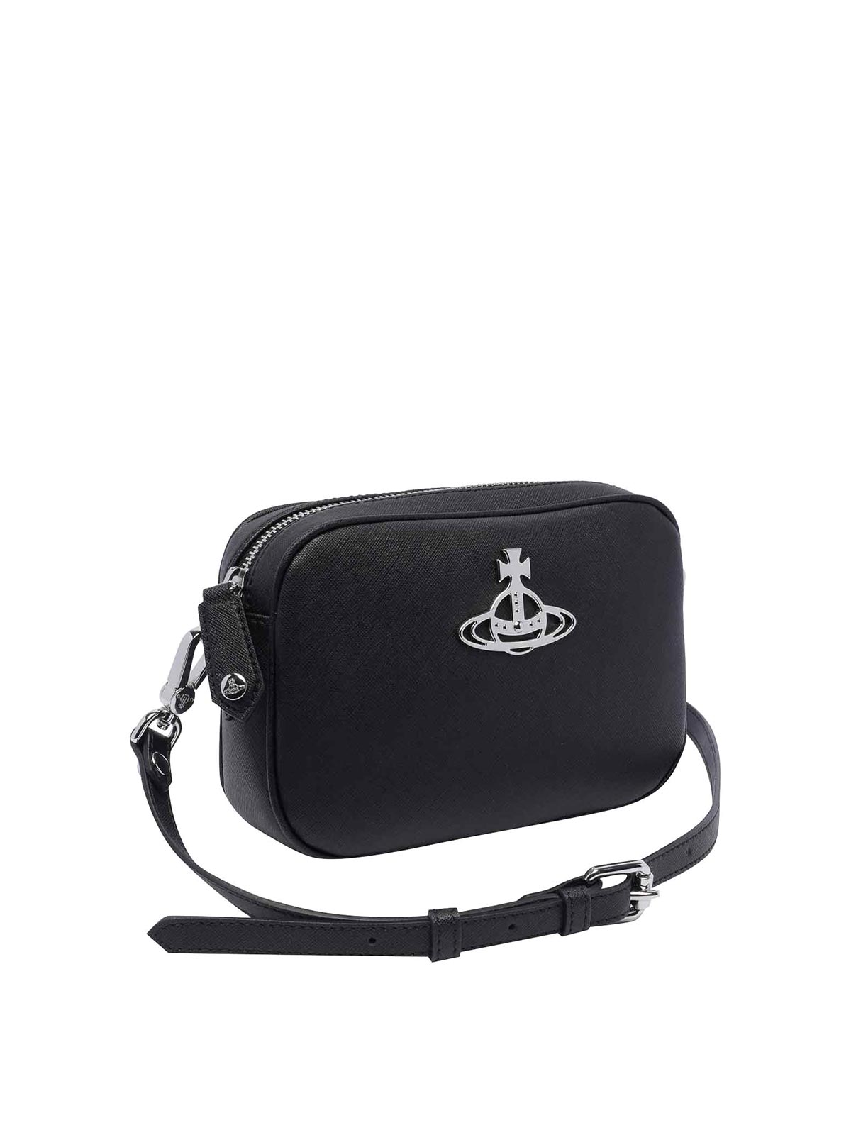 Shop Vivienne Westwood Anna Camera Bag In Black