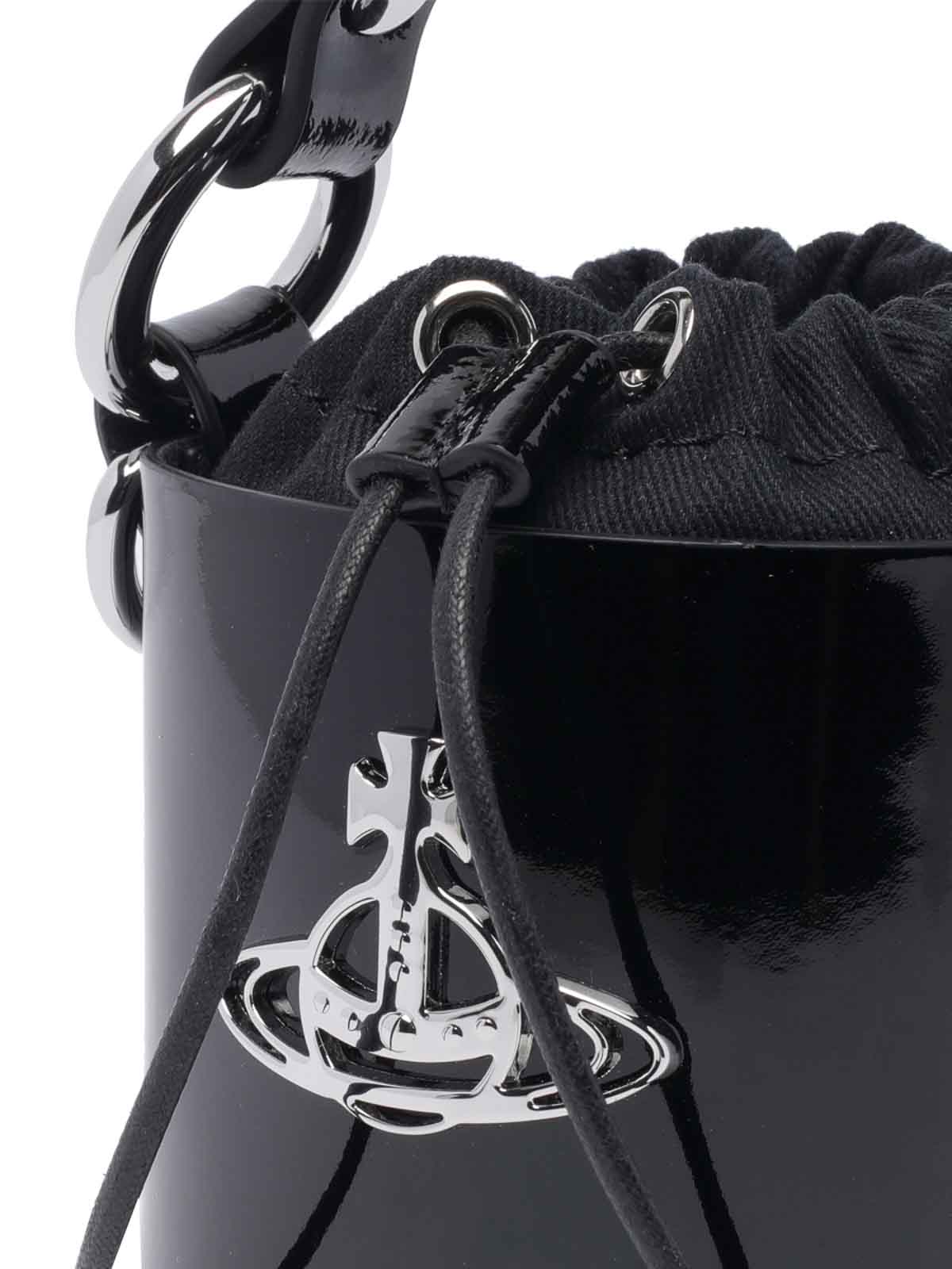 Vivienne Westwood クロスボディバッグ - 黒|5C010003WL001ON403