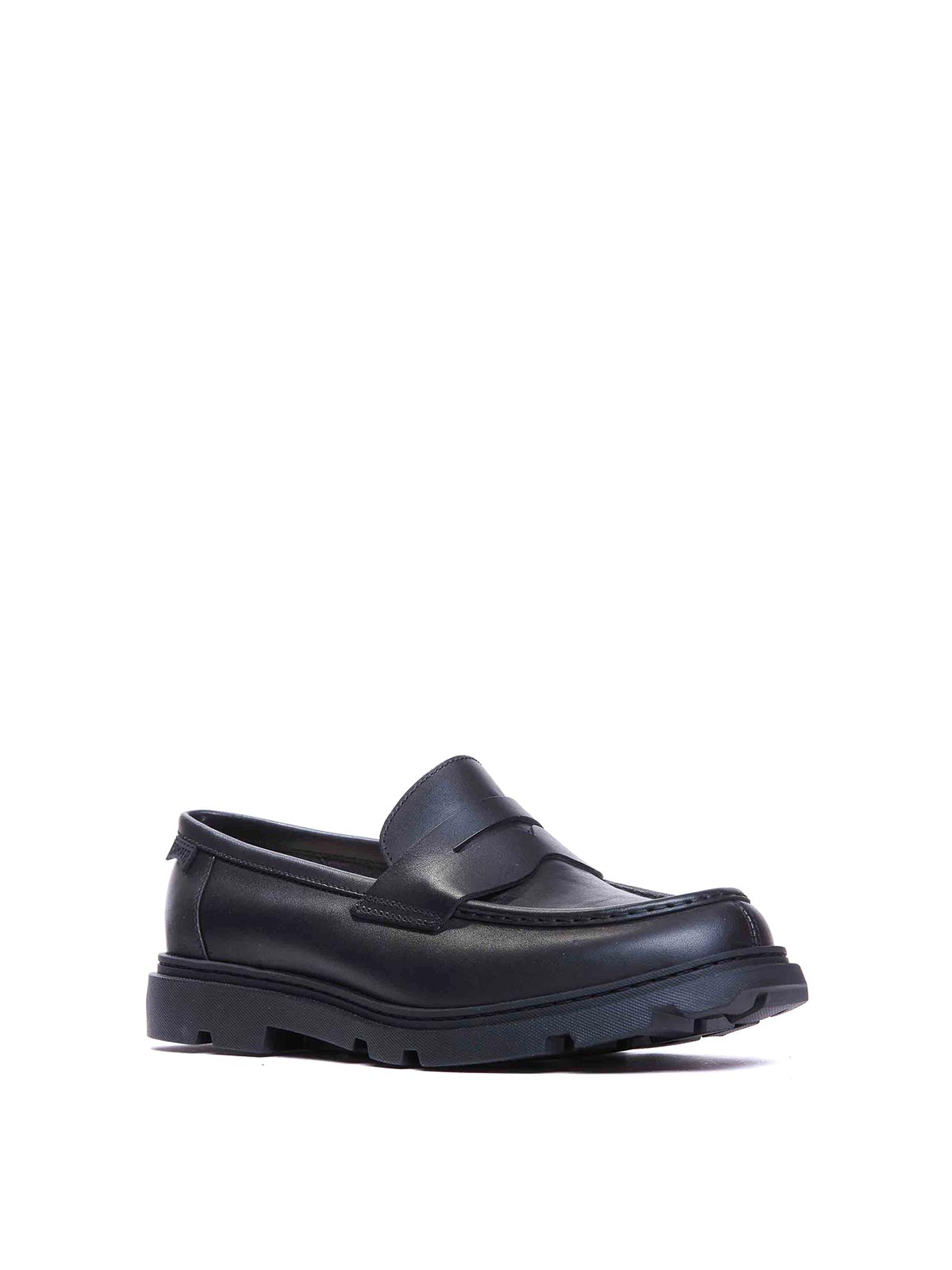 Shop Camper Junction Loafers In Black