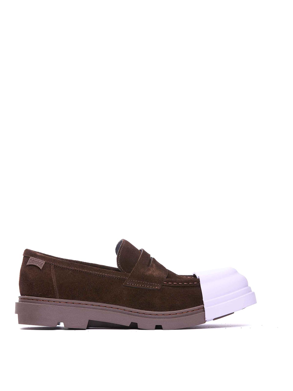 Shop Camper Junction Loafers In Brown