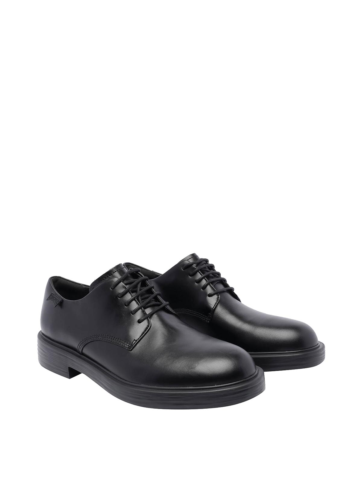 Shop Camper Dean Laced Up Shoes In Black