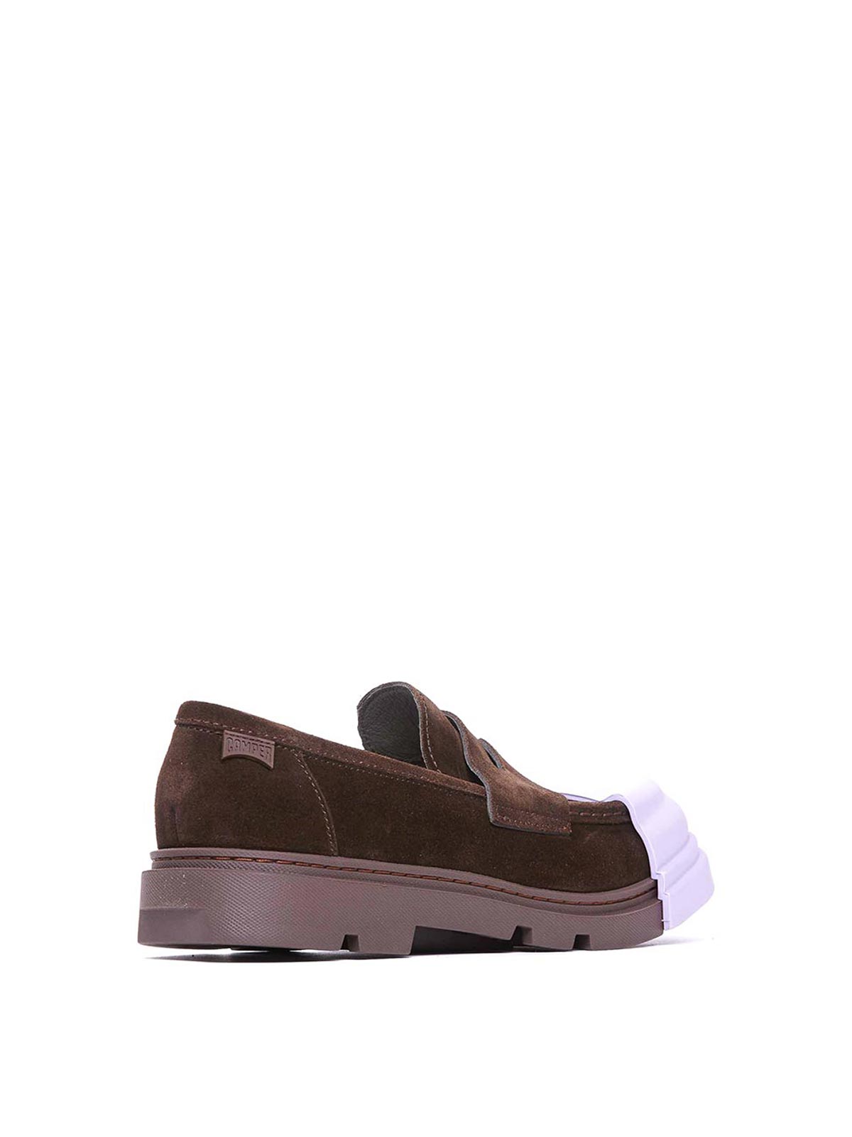 Shop Camper Junction Loafers In Brown