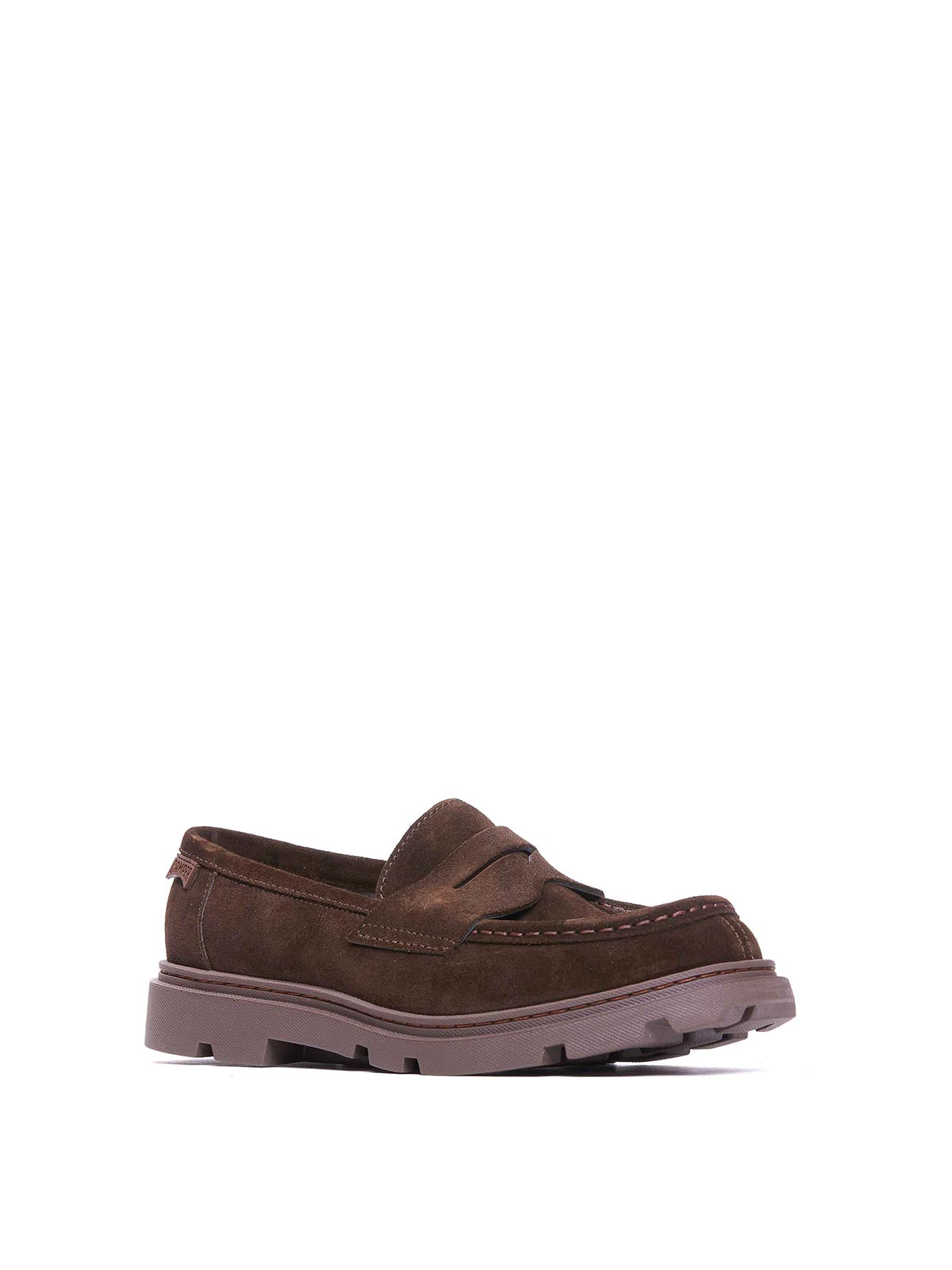 Shop Camper Junction Loafers In Brown