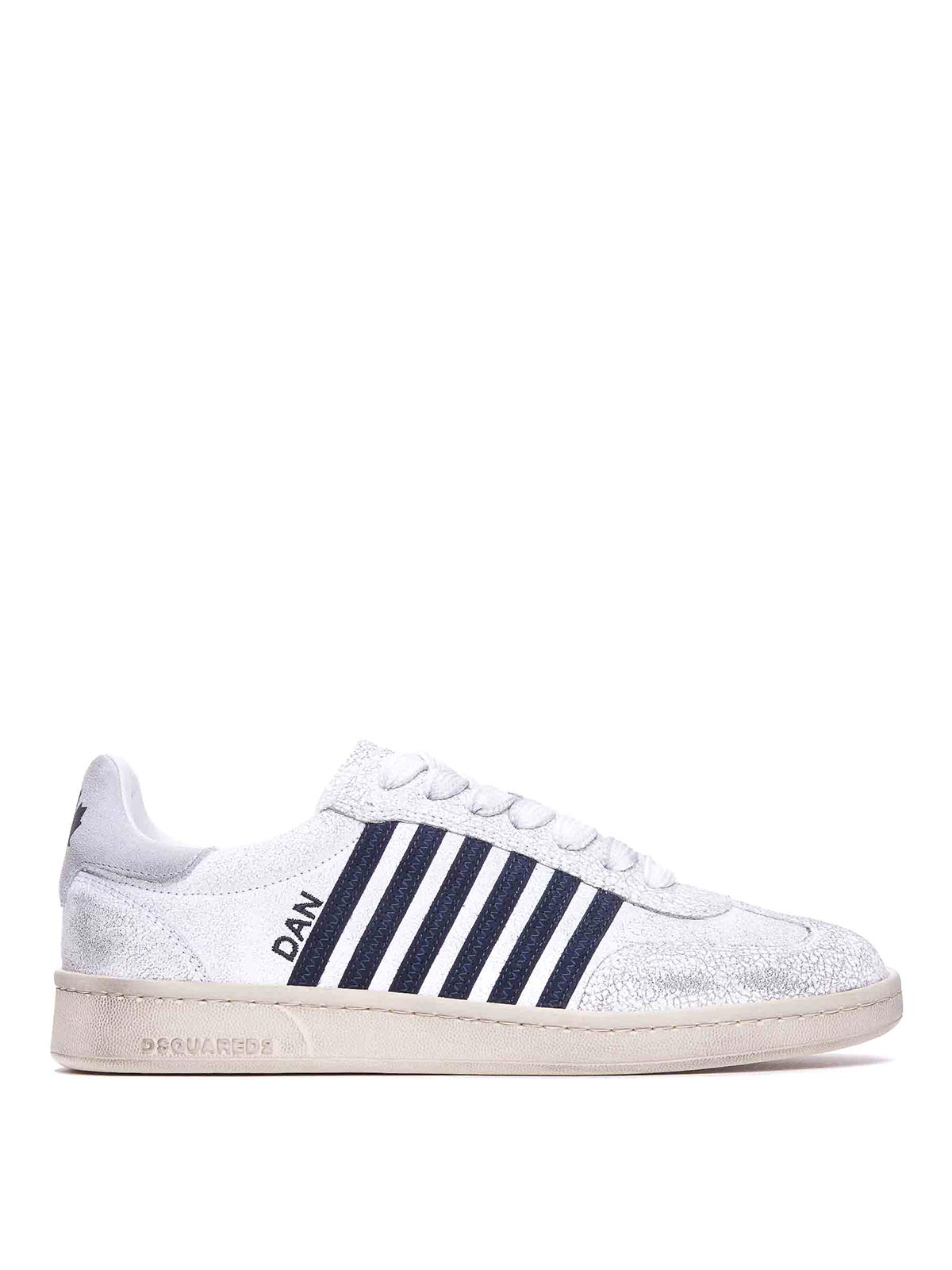 Dsquared2 Boxer Sneakers In White