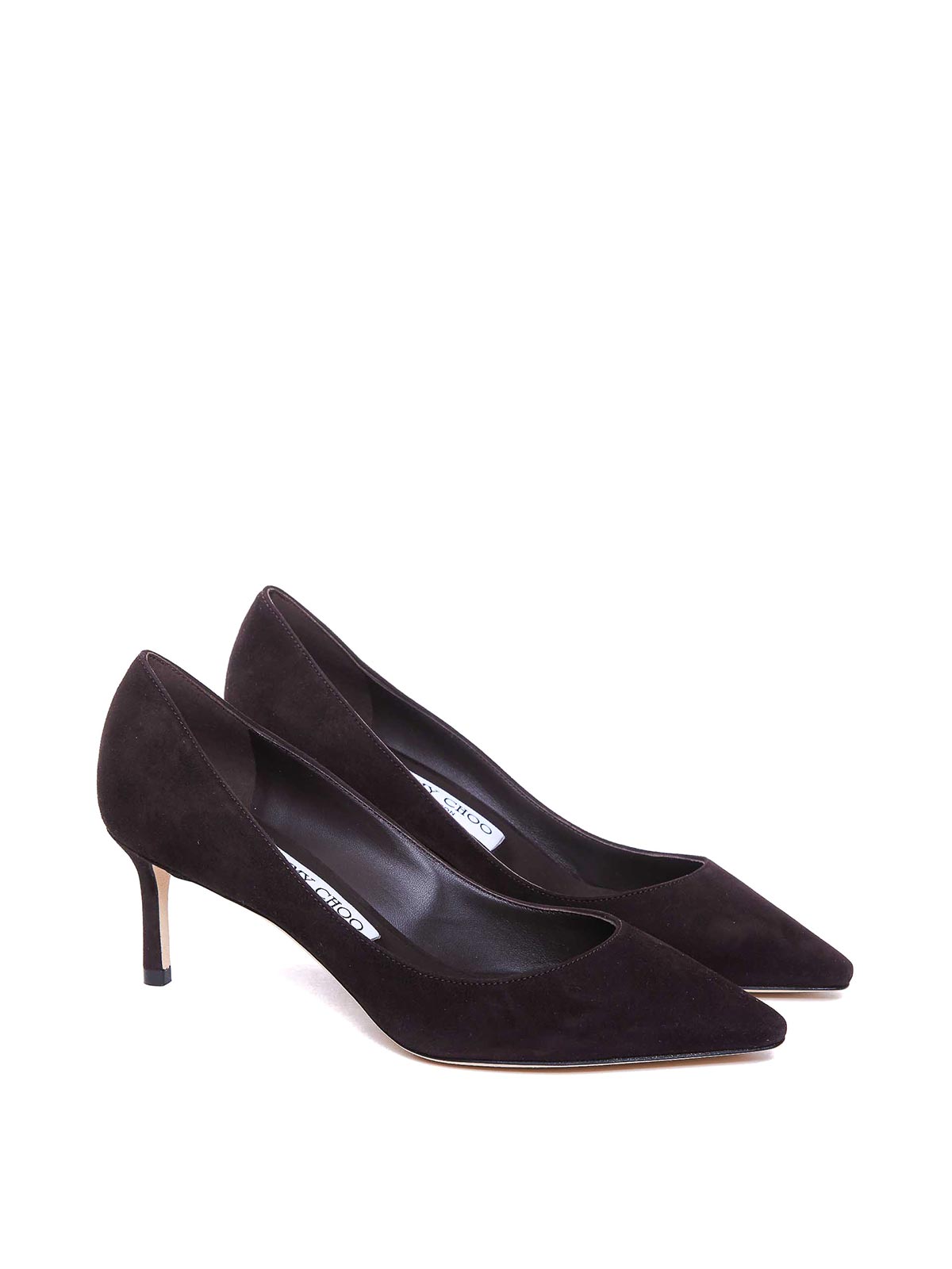 Shop Jimmy Choo Romy Pumps In Brown