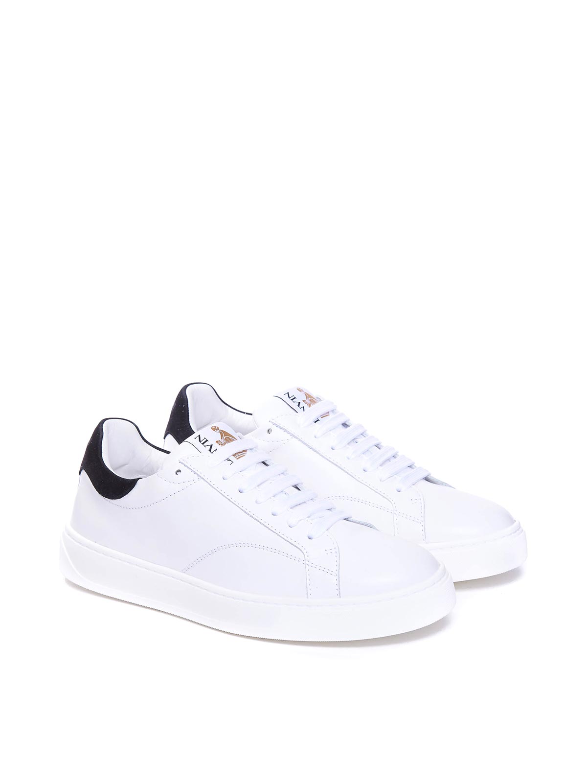 Shop Lanvin White Ddb0 Sneakers