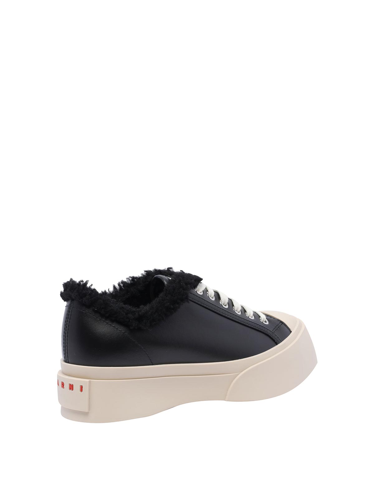 Shop Marni Black Pablo Sneakers