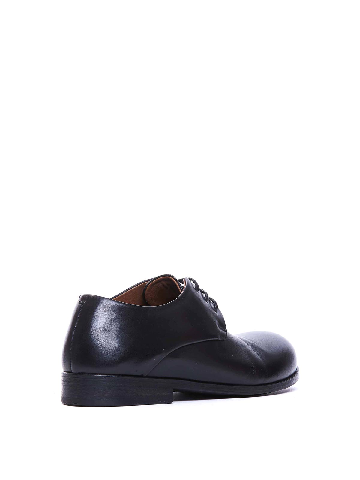 Shop Marsèll Black Capozucca Derby Lace Up Shoes