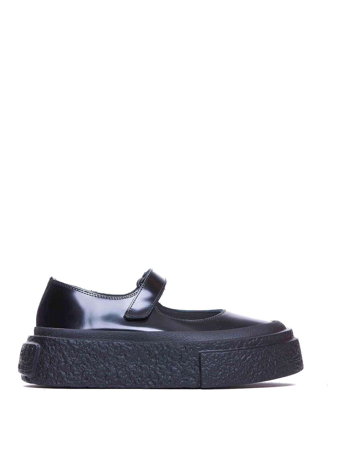 Mm6 Maison Margiela Chunky Ballets In Black