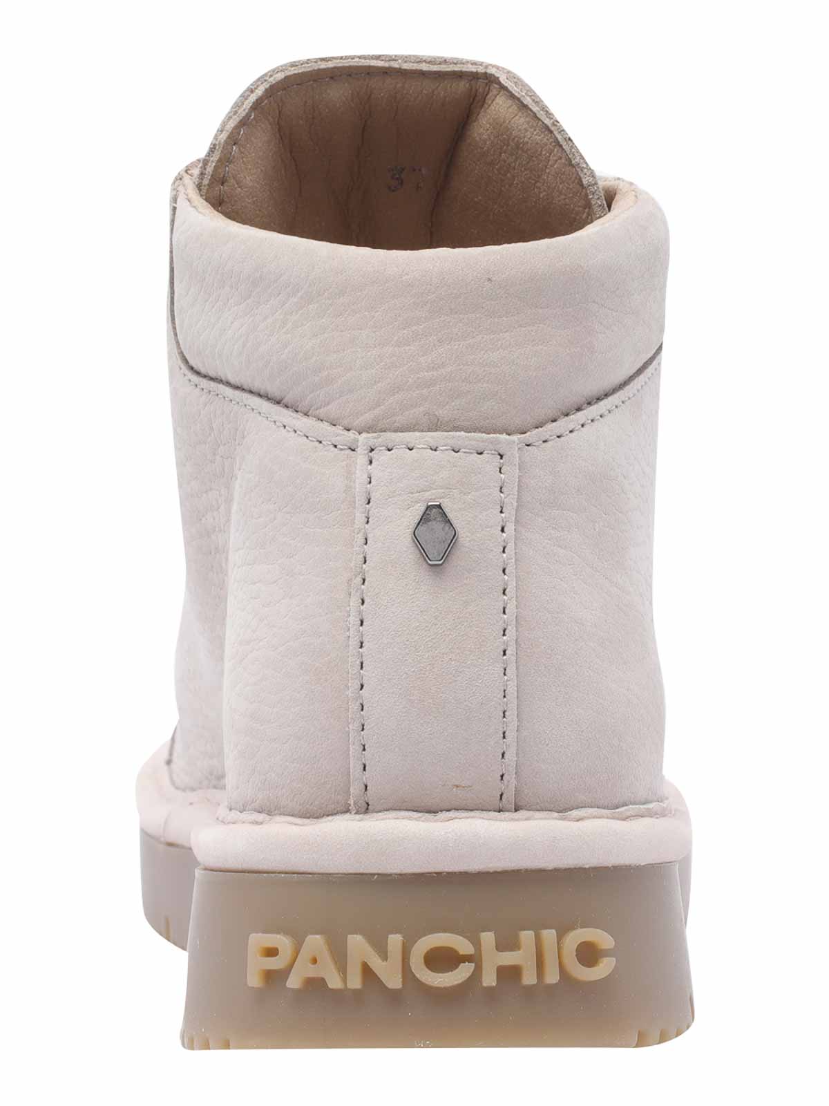 Shop Pànchic Laced Up Shoes In Beige