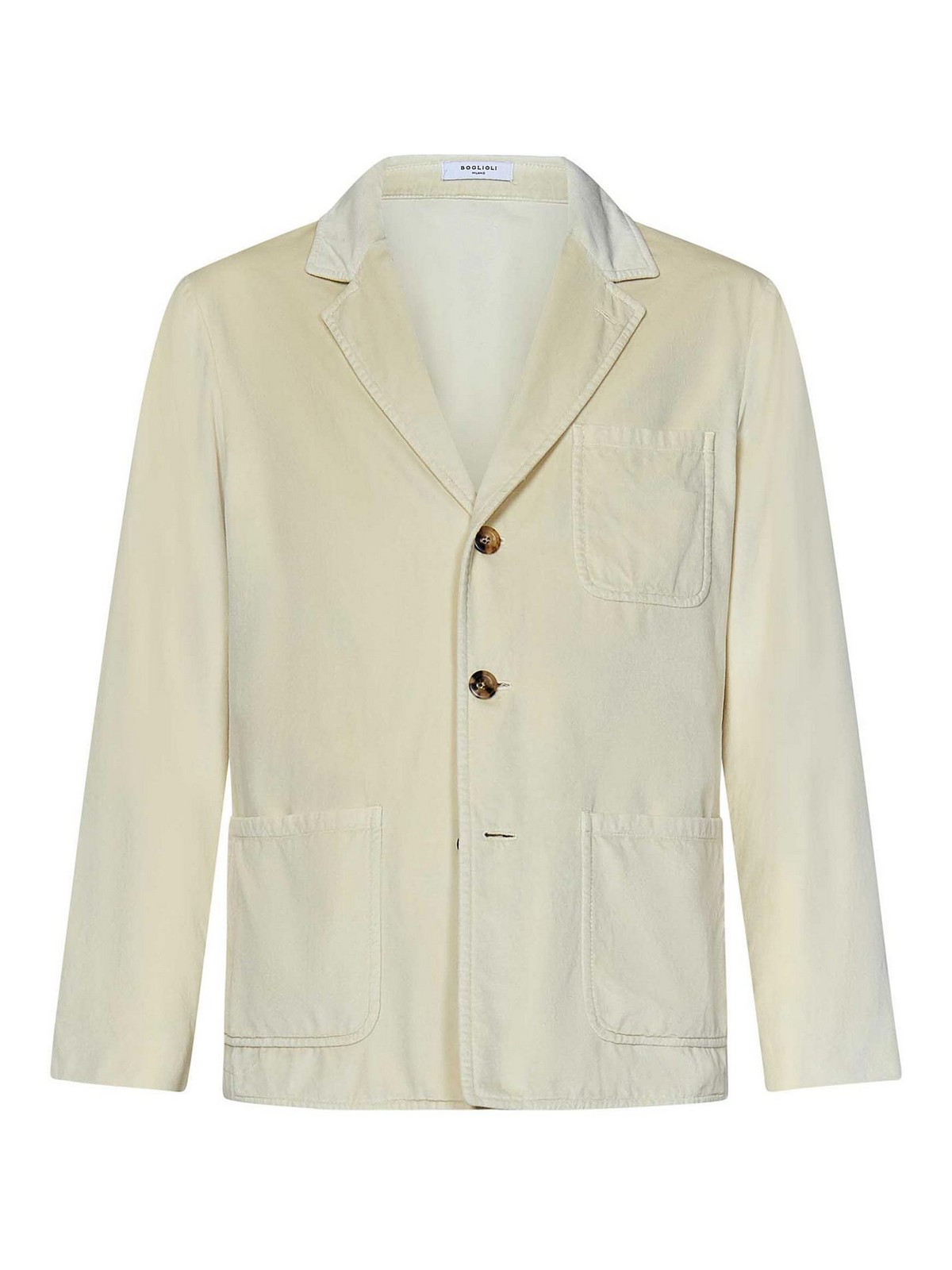 Shop Boglioli Blazers In Beige