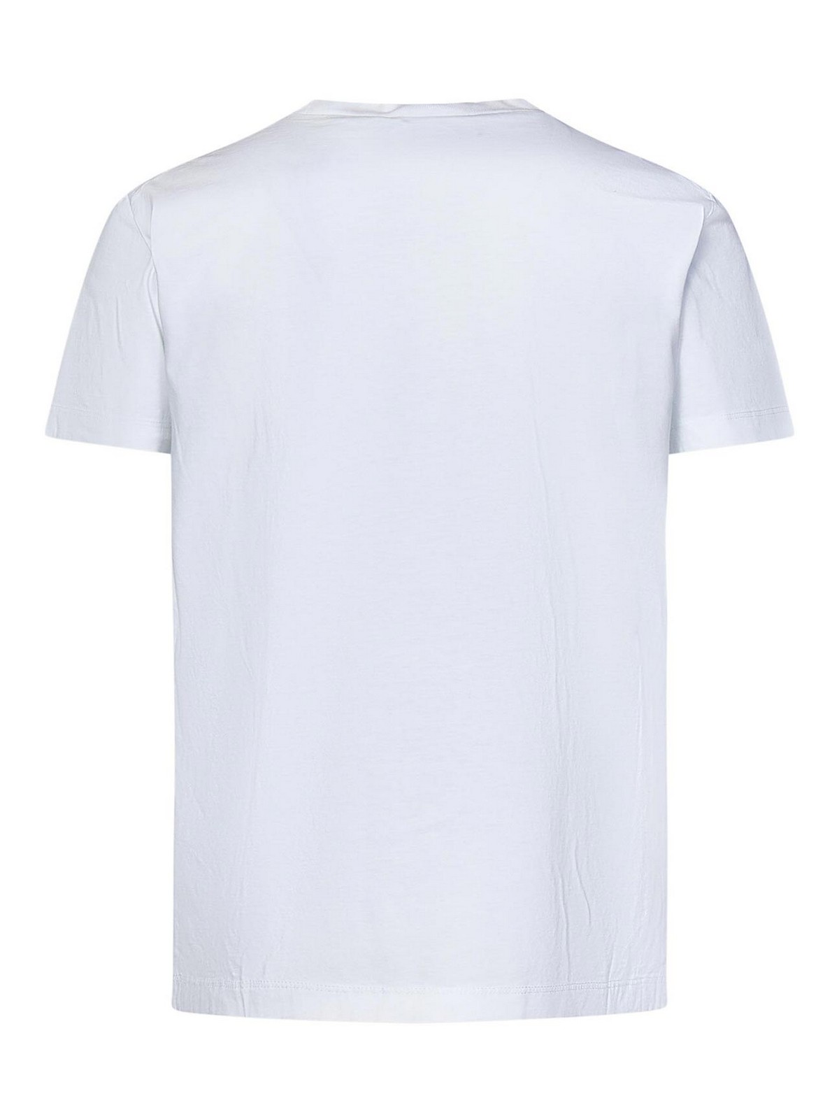 Shop Dsquared2 Cool Fit White Cotton Jersey Crewneck T-shirt