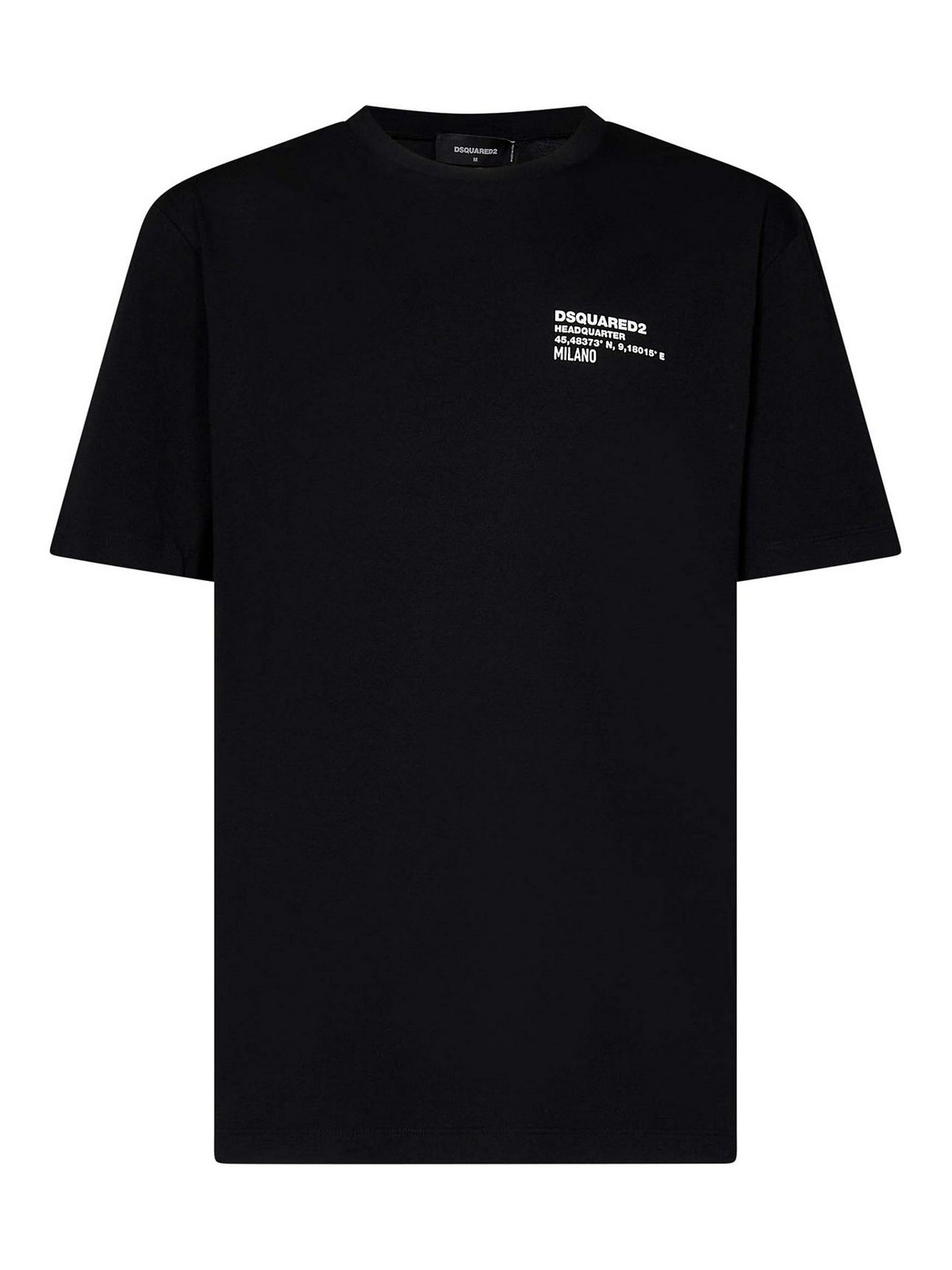 Shop Dsquared2 T-shirts In Black