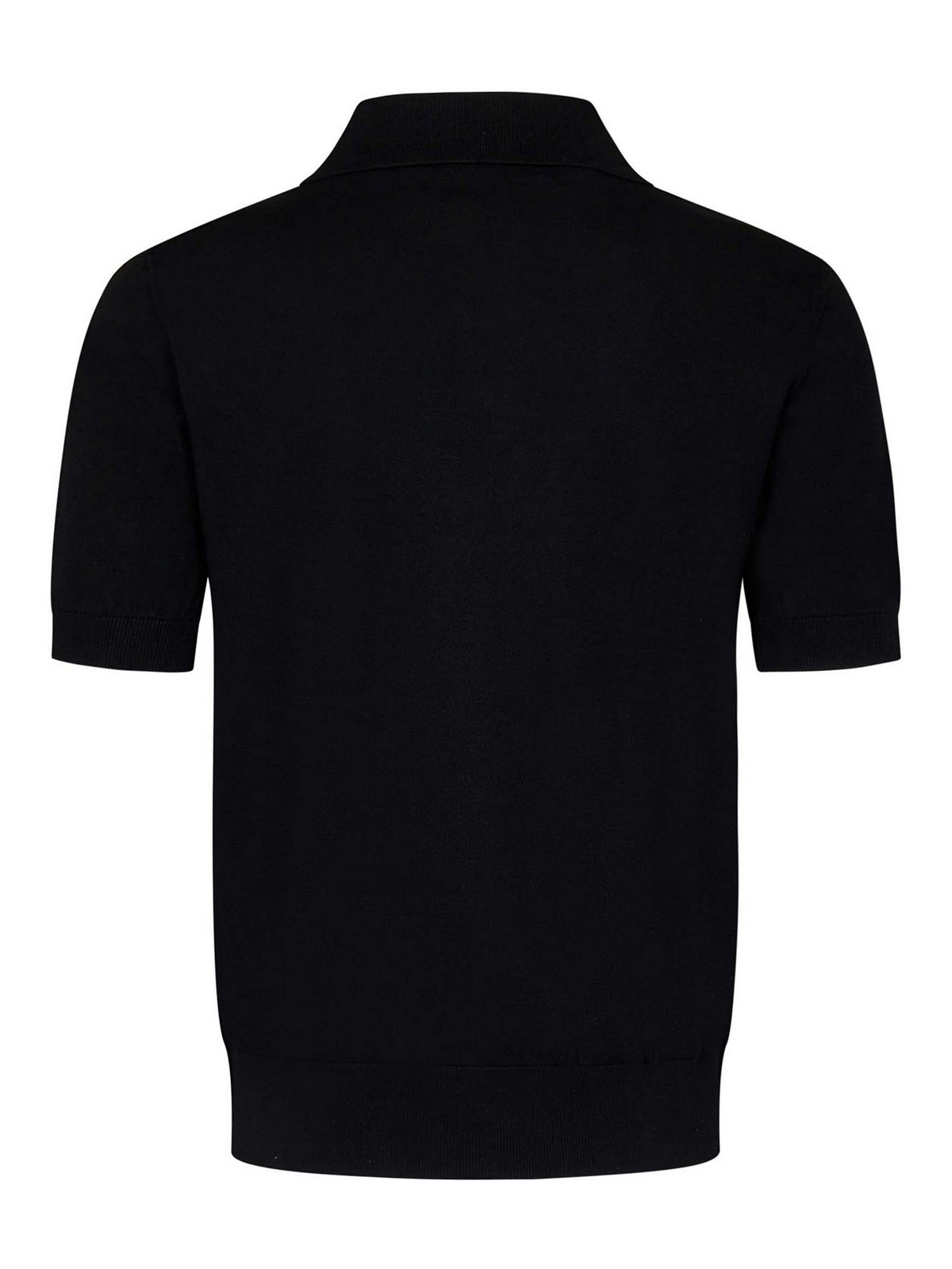 Shop Dsquared2 Short-sleeved Polo Shirt In Black