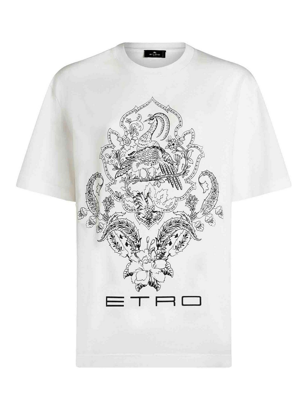 Shop Etro Oversized T-shirt In White