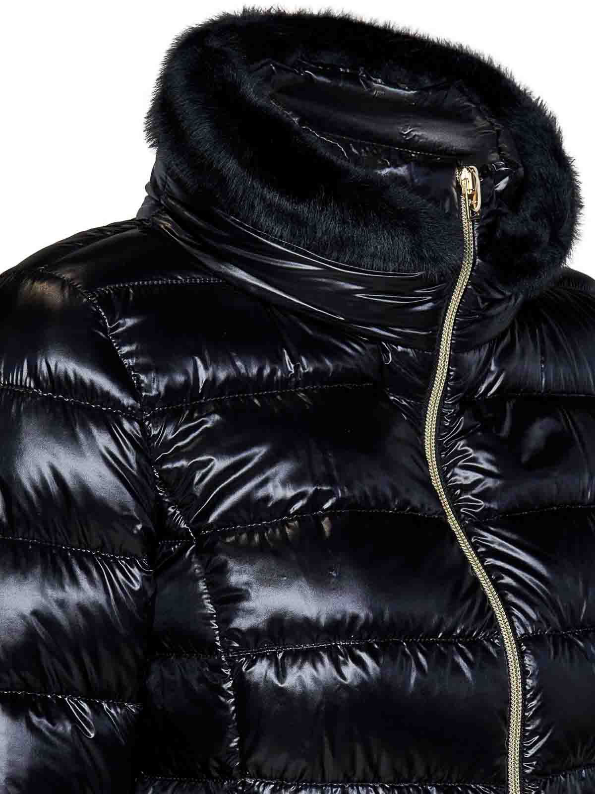 Shop Herno Padded Jacket In Black