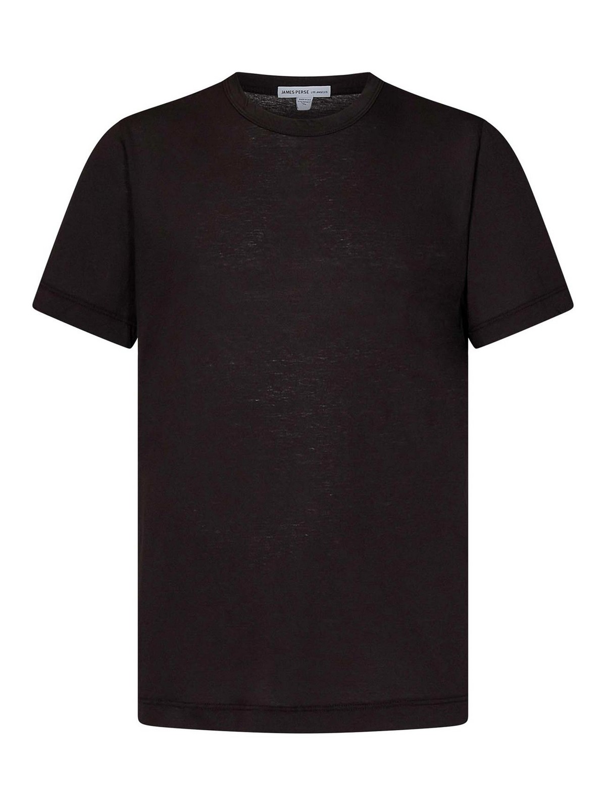 Shop James Perse Clear Jersey Crew Crew-neck T-shirt In Brown