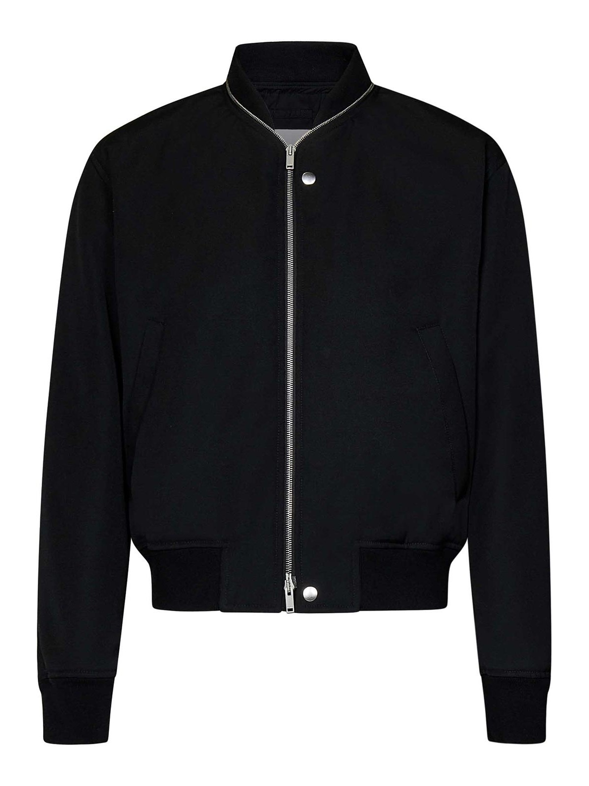 Shop Jil Sander Bomber Jacket In Black