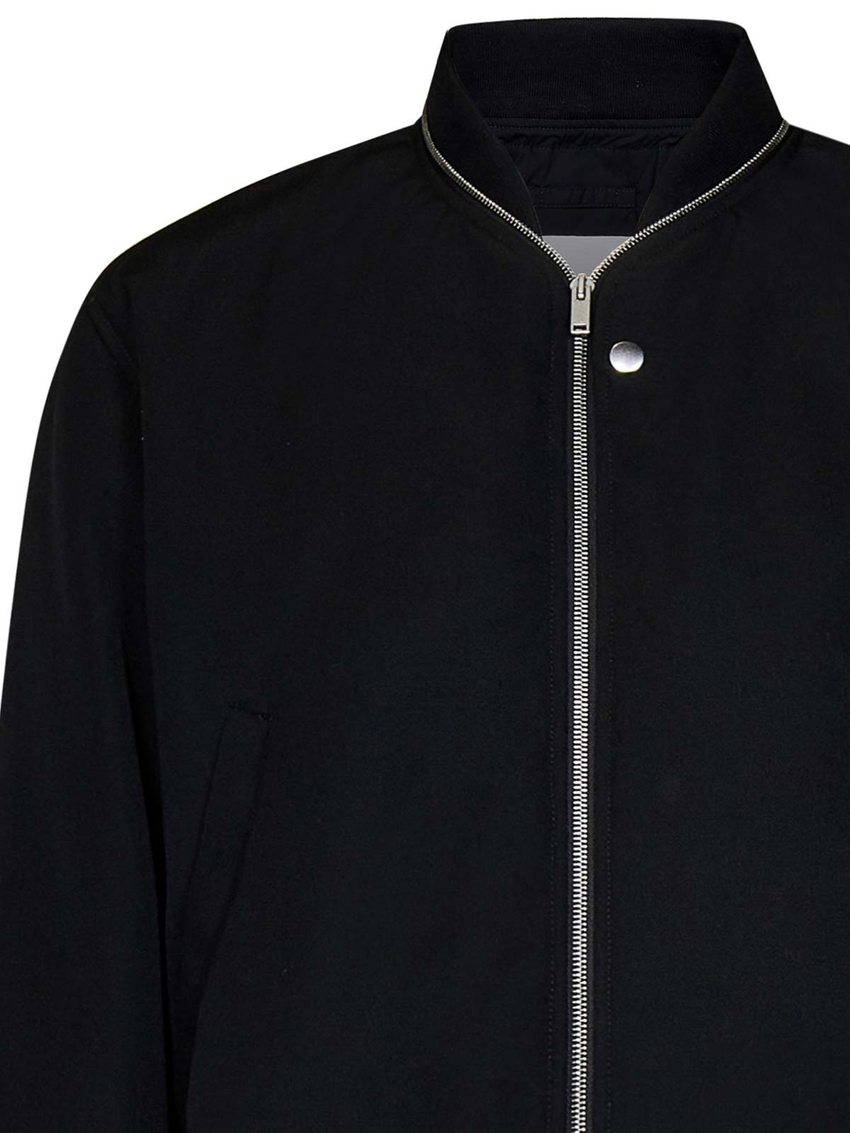 Shop Jil Sander Bomber Jacket In Black