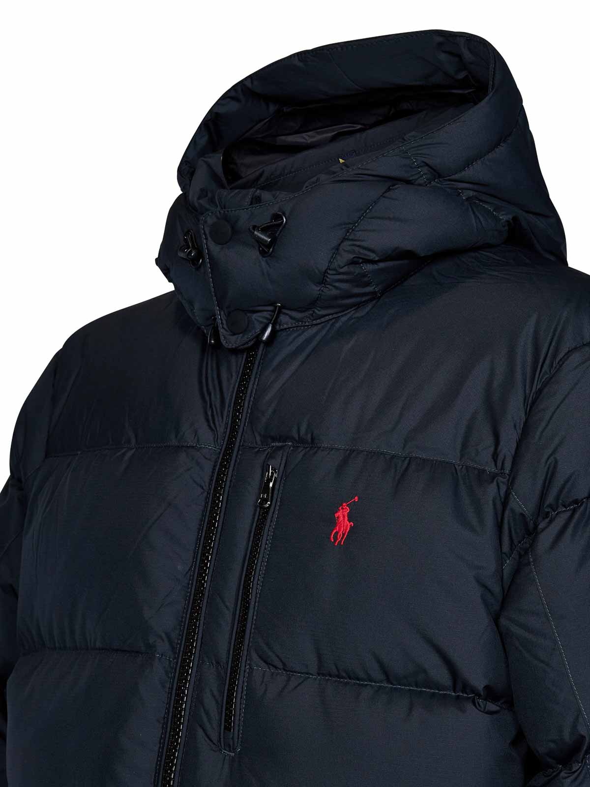 Shop Polo Ralph Lauren Gorham Down Jacket In Black